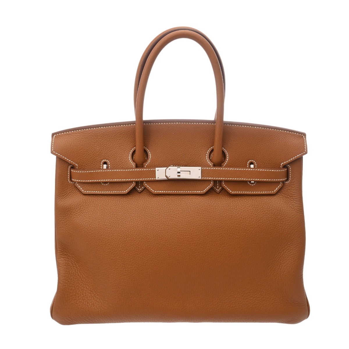 エルメス HERMES バーキン 35 ゴールド トリヨンクレマンス レディース ハンドバッグ エルメス バッグ バック ブランド 【ローン48回払い無金利】【中古】