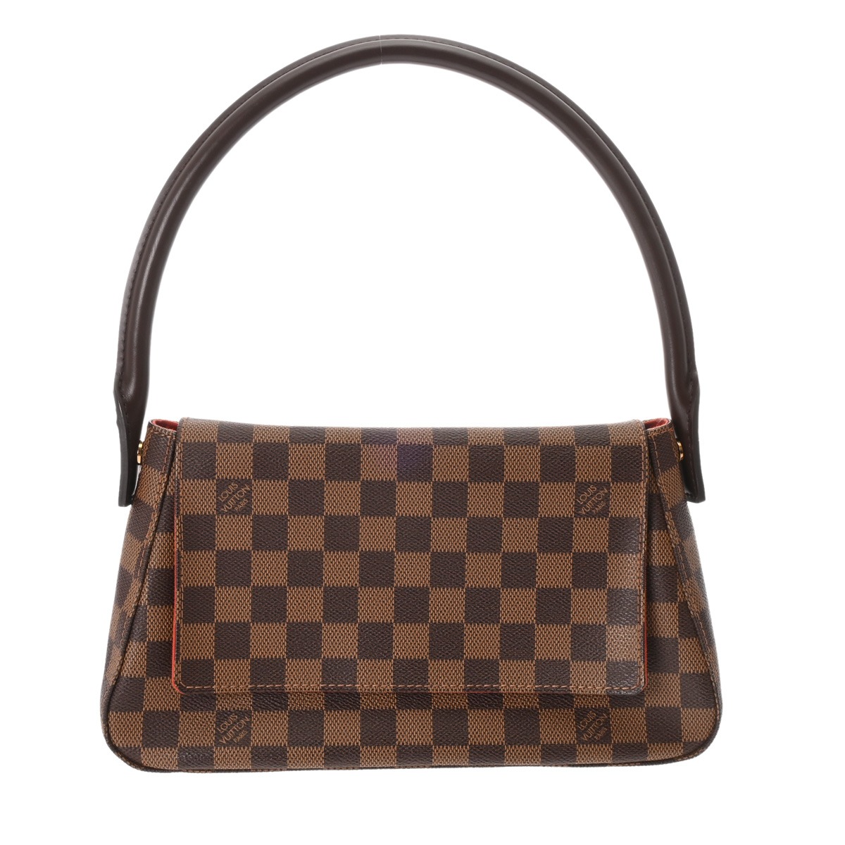 ルイ ヴィトン LOUIS VUITTON ダミエ ミニ ルーピング SPオーダー ブラウン N51158 ダミエキャンバス レディース ショルダーバッグ ヴィトンバッグ バック ブランド 【ローン48回払い無金利】【中古】