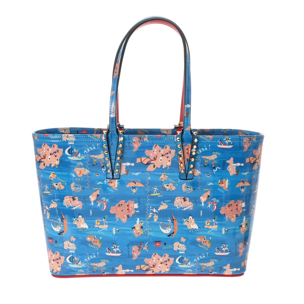 ルブタン鞄 関税送料込】ルブタン Carasky Mini leather shoulder bag (Christian