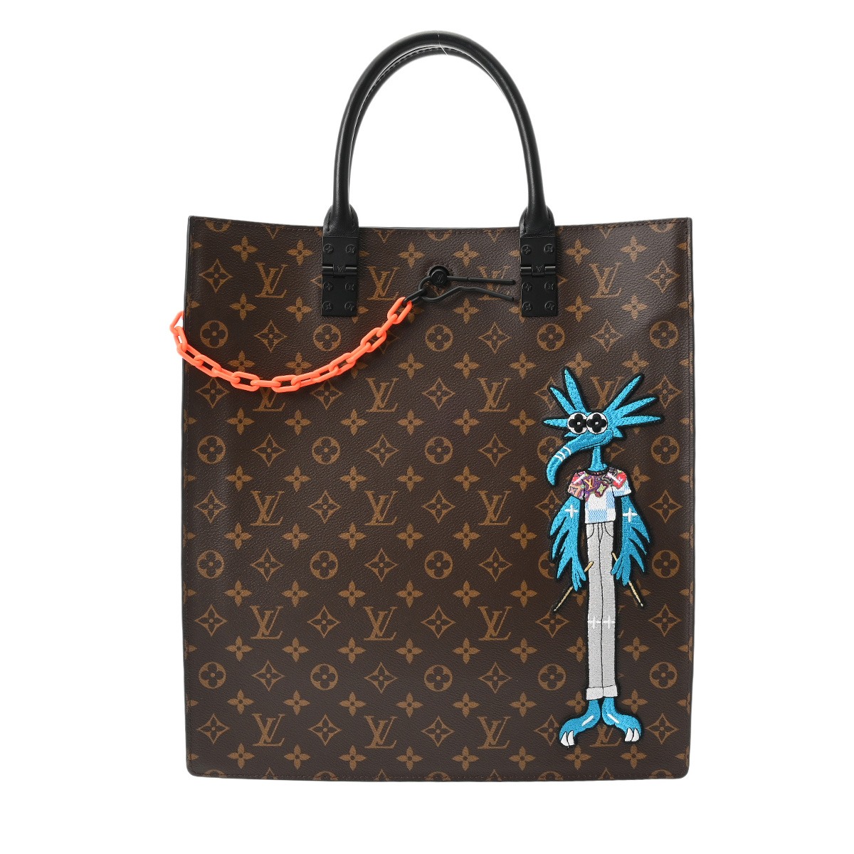 ルイ ヴィトン LOUIS VUITTON モノグラム サックプラ LVフレンド ブラウン M45667 モノグラムソーラーレイ メンズ トートバッグ ヴィトンバッグ バック ブランド 【ローン48回払い無金利】【中古】