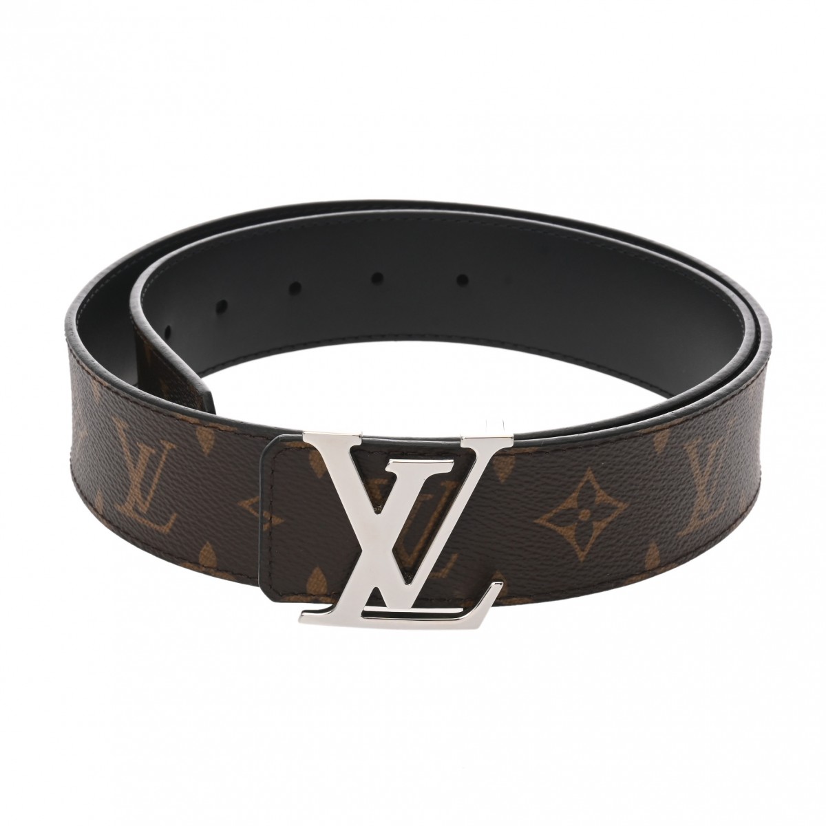 LOUIS VUITTON モノグラムレザーベルト 箱付き 5555.jpg