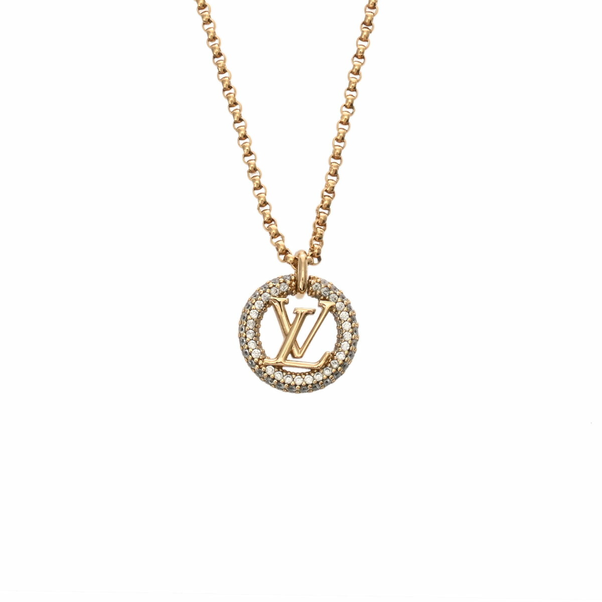 極美品 Louis Vuitton　ルイーズ　ネックレス すぐ届く!【LOUIS VUITTON】コリエ・ルイーズ バイ ナイト LV