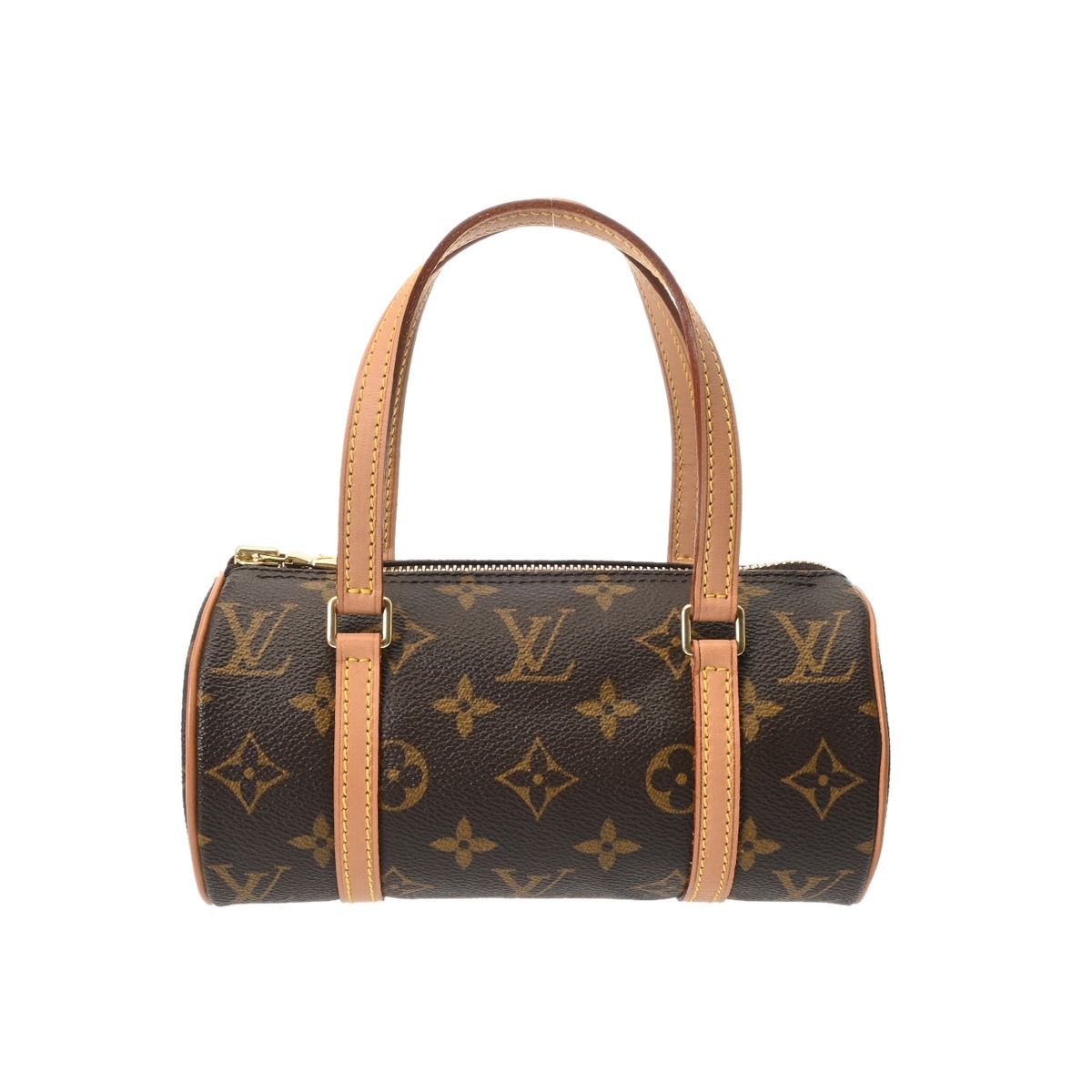 ルイ ヴィトン LOUIS VUITTON モノグラム ミニパピヨン ブラウン M51389 モノグラムキャンバス レディース ハンドバッグ ヴィトンバッグ バック ブランド 【ローン48回払い無金利】【中古】