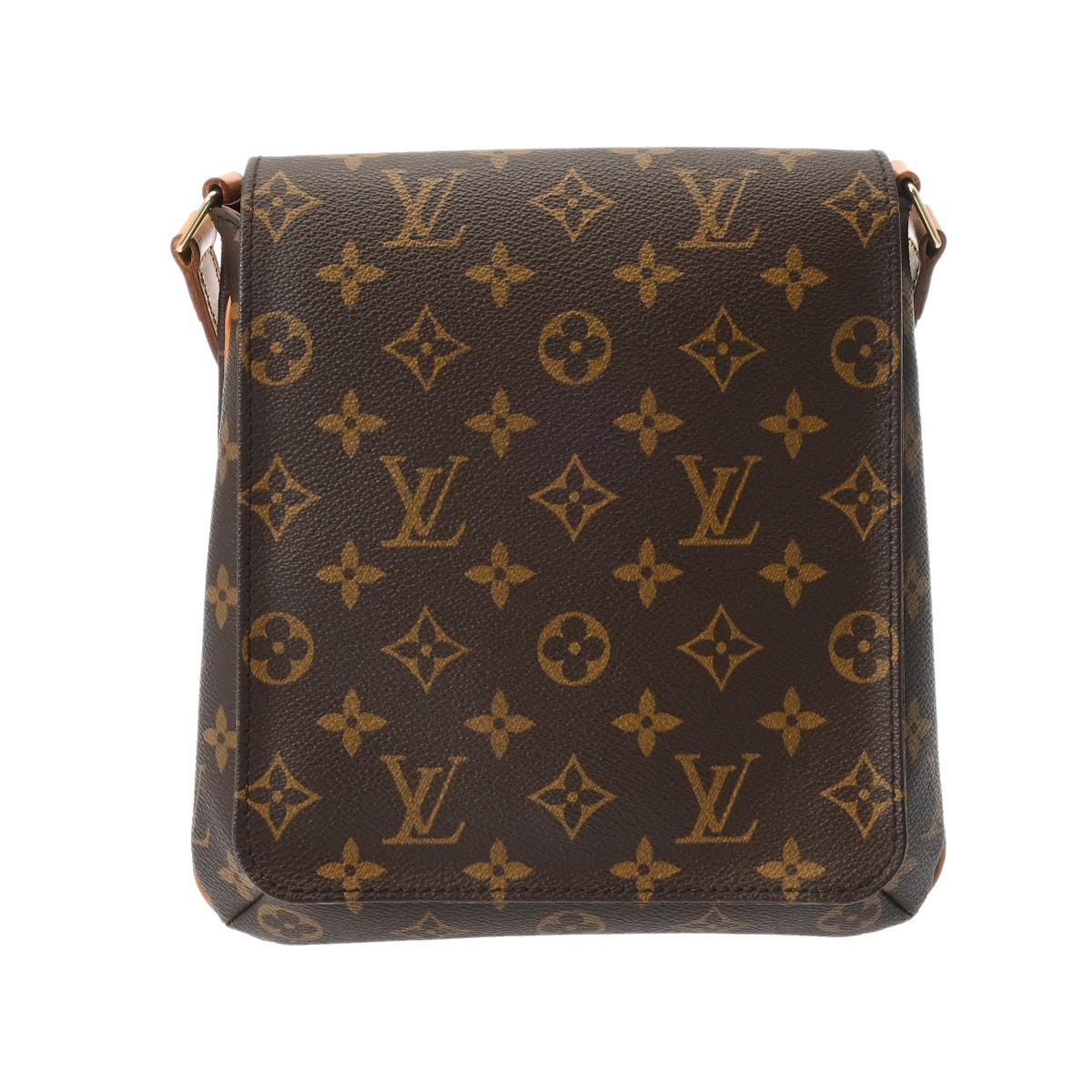 ルイ ヴィトン LOUIS VUITTON モノグラム ミュゼットタンゴ ショート ブラウン M51257 モノグラムキャンバス レディース ショルダーバッグ ヴィトンバッグ バック ブランド 【ローン48回払い無金利】【中古】