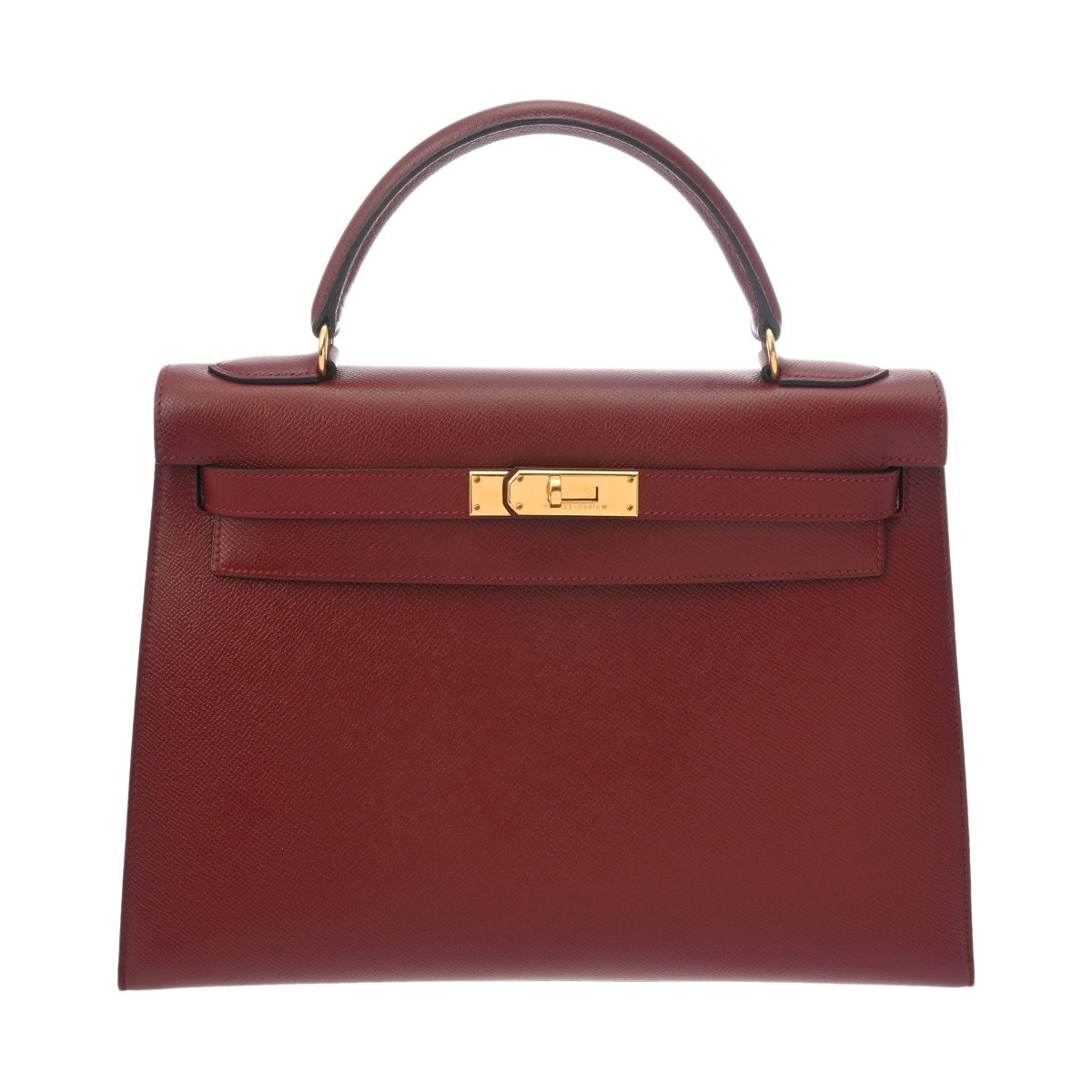HERMES ケリー32 ルージュヴィフG金具 V クシュベル ランクBC HERMES ケリー32 ルージュヴィフG金具 V クシュベル ランクBC