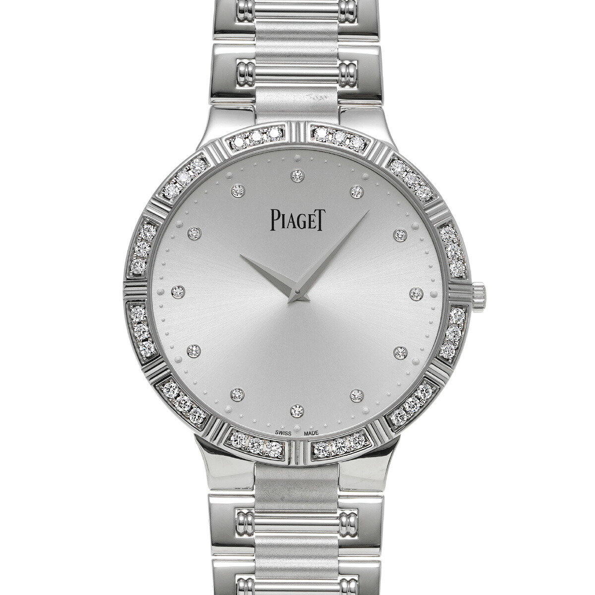 純銀銀瓶　中古 楽天市場】PIAGET ピアジェ ダンサー ダイヤベゼル シルバー文字