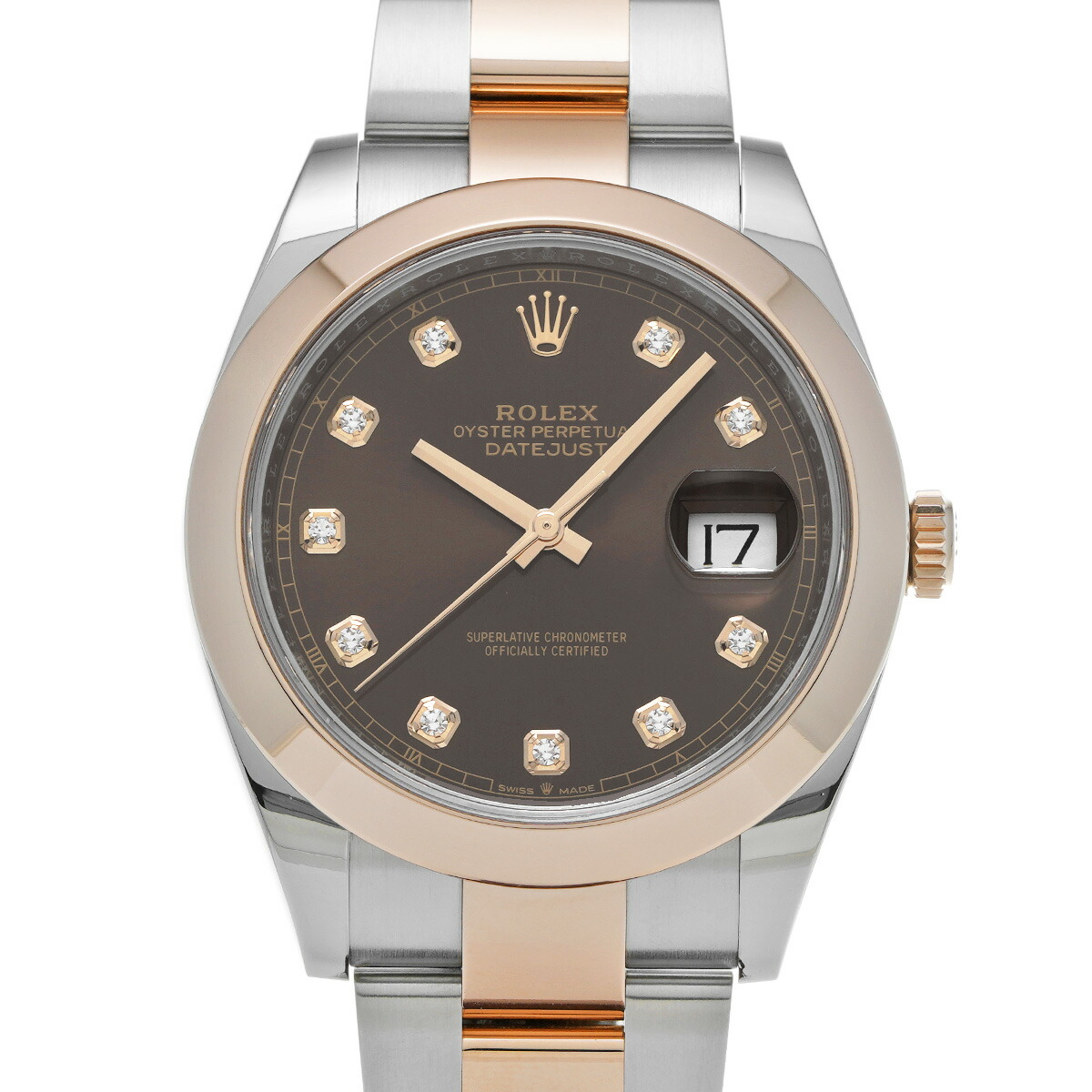 ROLEX ロレックス デイトジャスト ブレス 4コマ SS 【新品仕上げ済】 126300 シルバー ROLEX（ロレックス）デイトジャスト41 中古