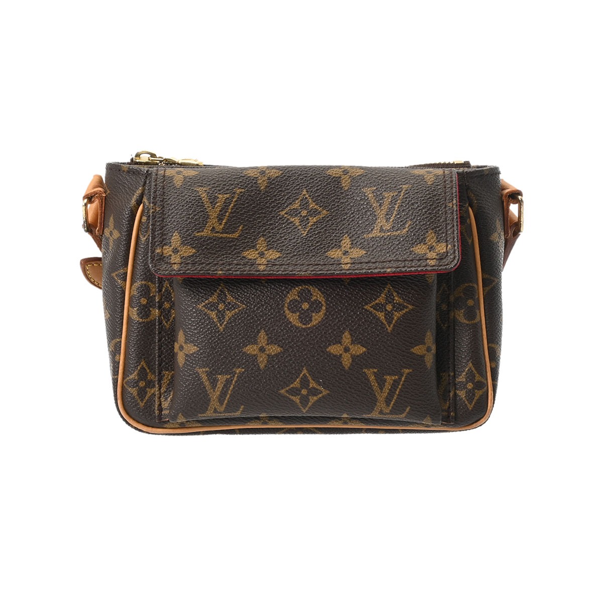 【～7/26 最大5万円クーポン】ルイ ヴィトン LOUIS VUITTON モノグラム ヴィバシテ PM ブラウン M51165 モノグラムキャンバス レディース ショルダーバッグ ヴィトンバッグ バック ブランド 【ローン48回払い無金利】【中古】｜ウォッチニアン ブランド品専門店