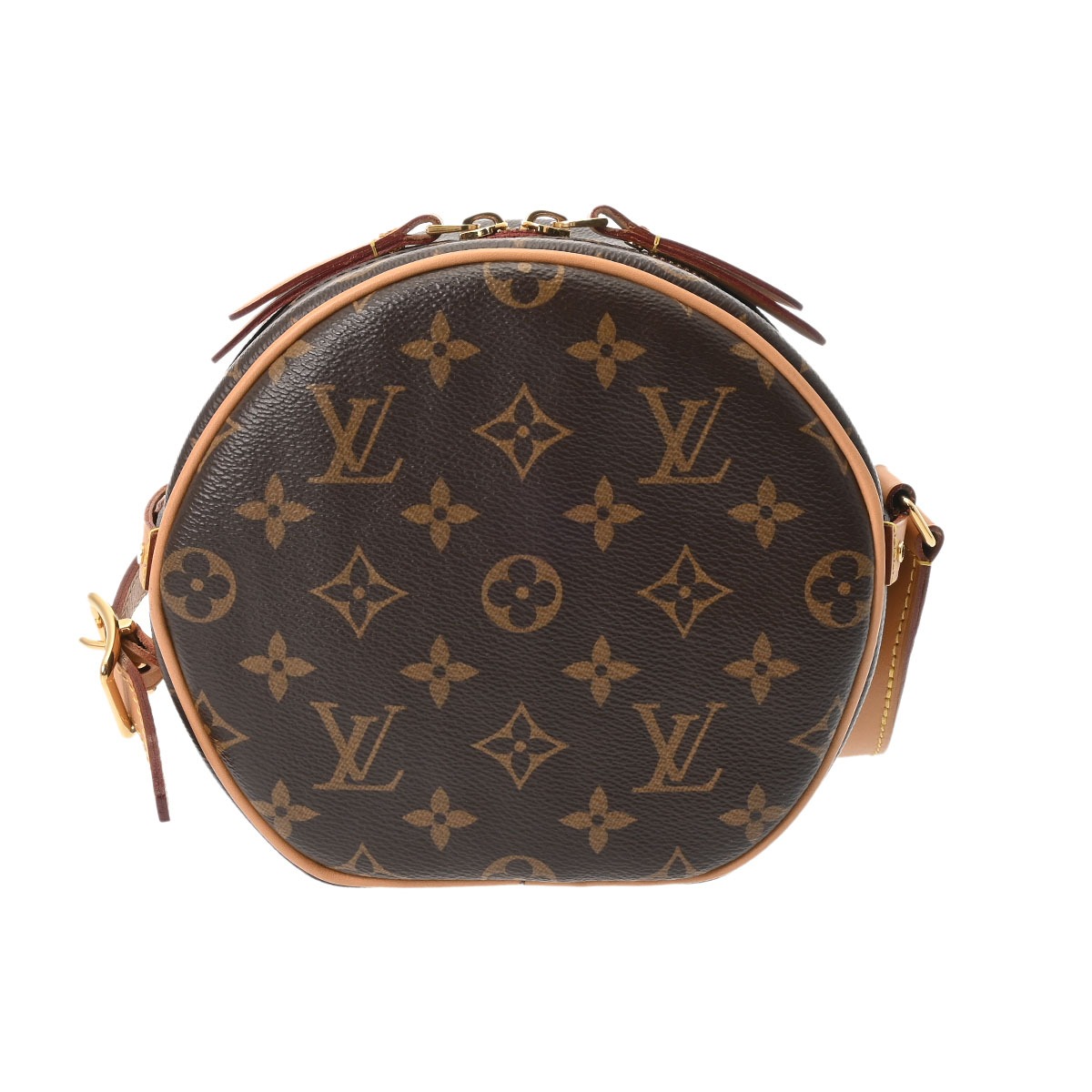 ルイ ヴィトン LOUIS VUITTON モノグラム ボワット シャポー ス―プルPM ブラウン M45578 モノグラムキャンバス レディース ハンドバッグ ヴィトンバッグ バック ブランド 【ローン48回払い無金利】【中古】