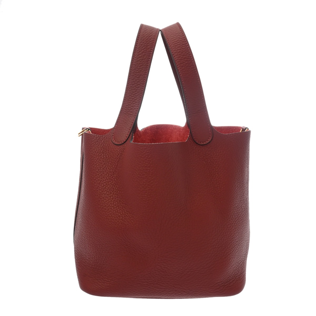 エルメス HERMES ピコタン ロック MM ルージュアッシュ トリヨンクレマンス レディース ハンドバッグ エルメス ピコタン バック ブランド 【ローン48回払い無金利】【中古】