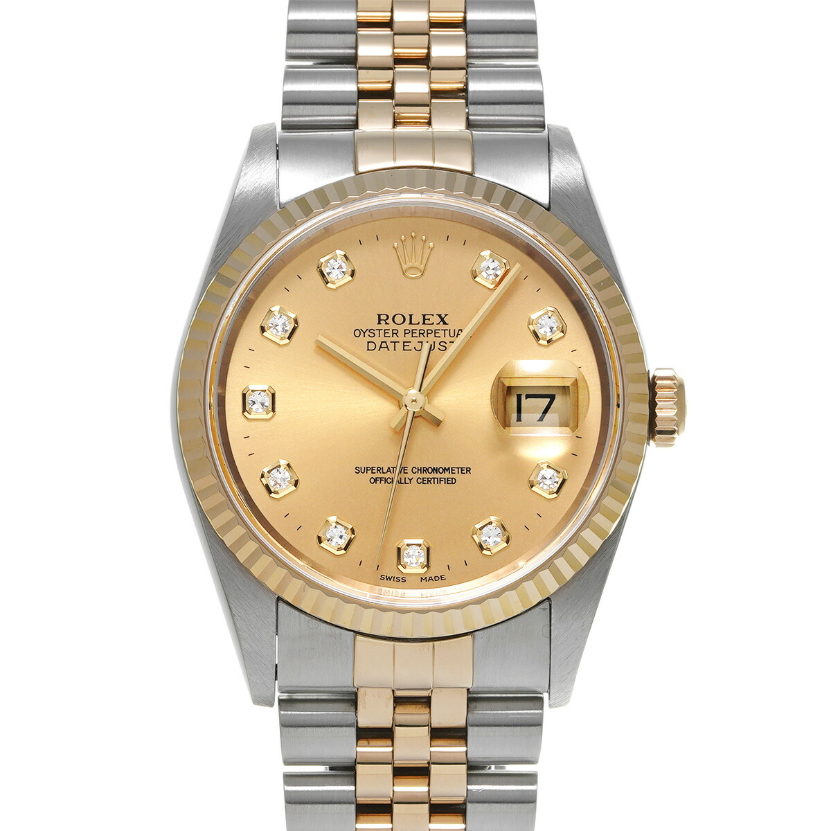 楽天市場】ロレックス ROLEX デイトジャスト 16233G X番(1992