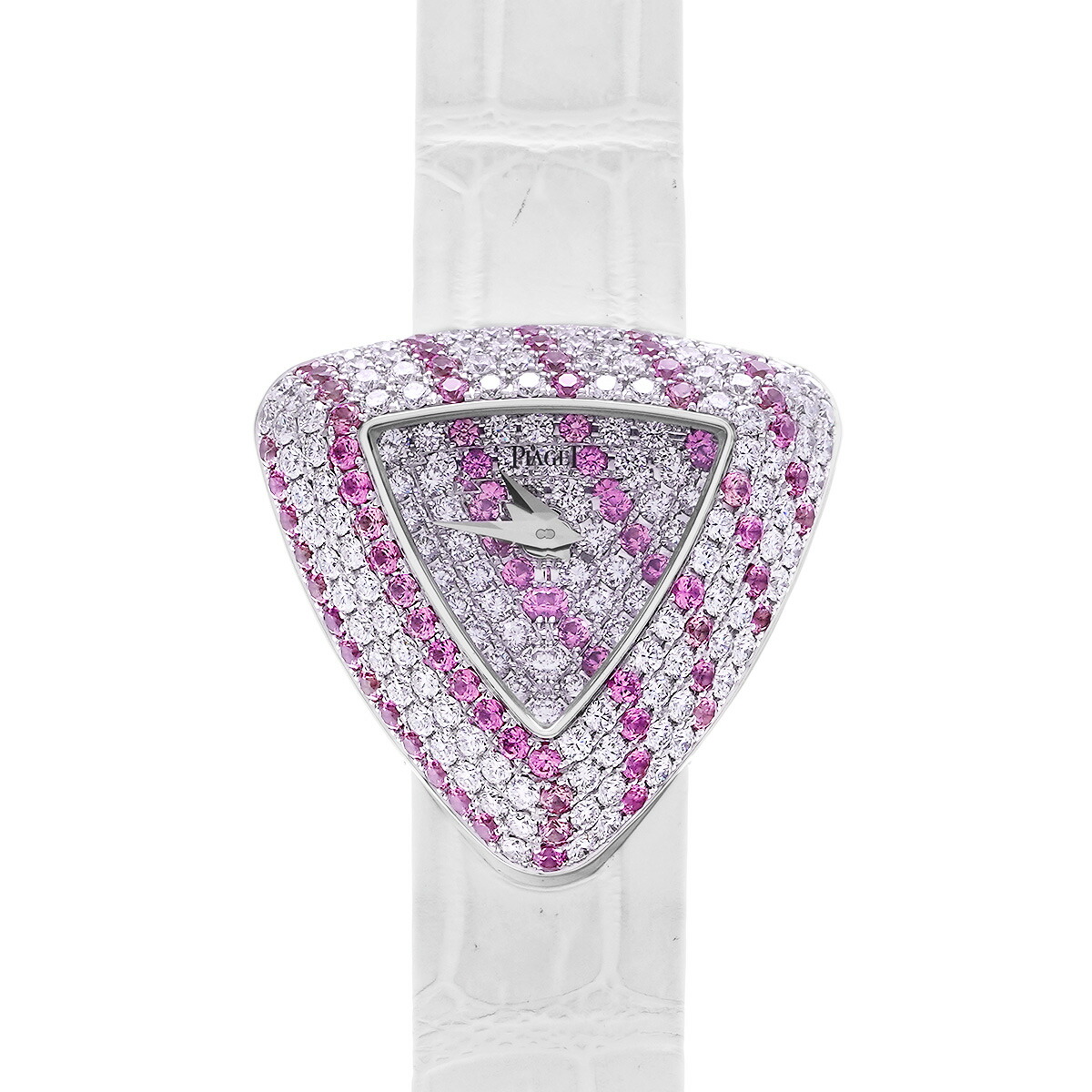ピアジェ Piaget ライムライト P10318 ダイヤモンド/ピンクサファイア レディース 腕時計 ピアジェ 時計 高級腕時計 ブランド 【ローン48回払い無金利】【中古】