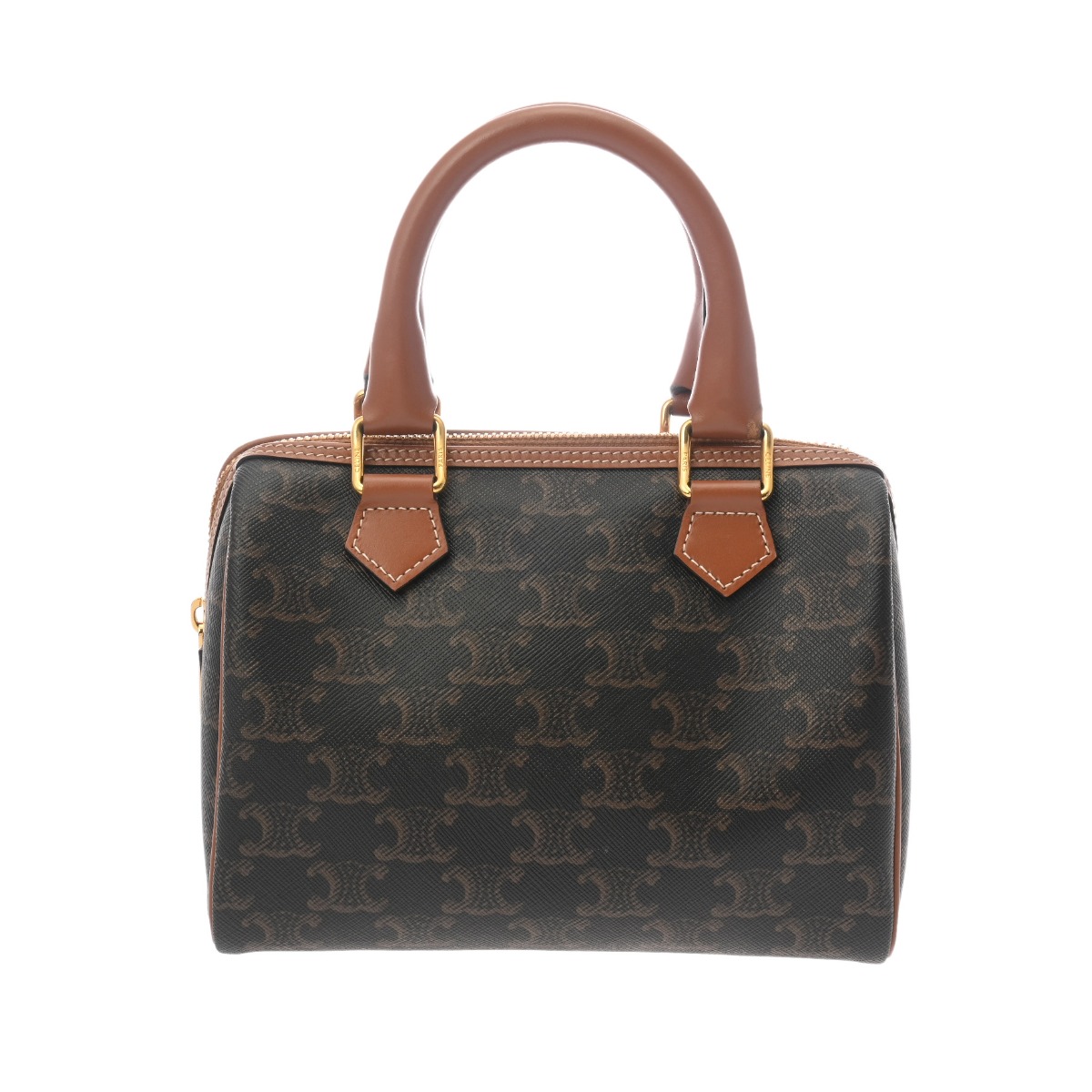 楽天市場】【セリーヌ】Celine トリオンフ レザー スモールボストン