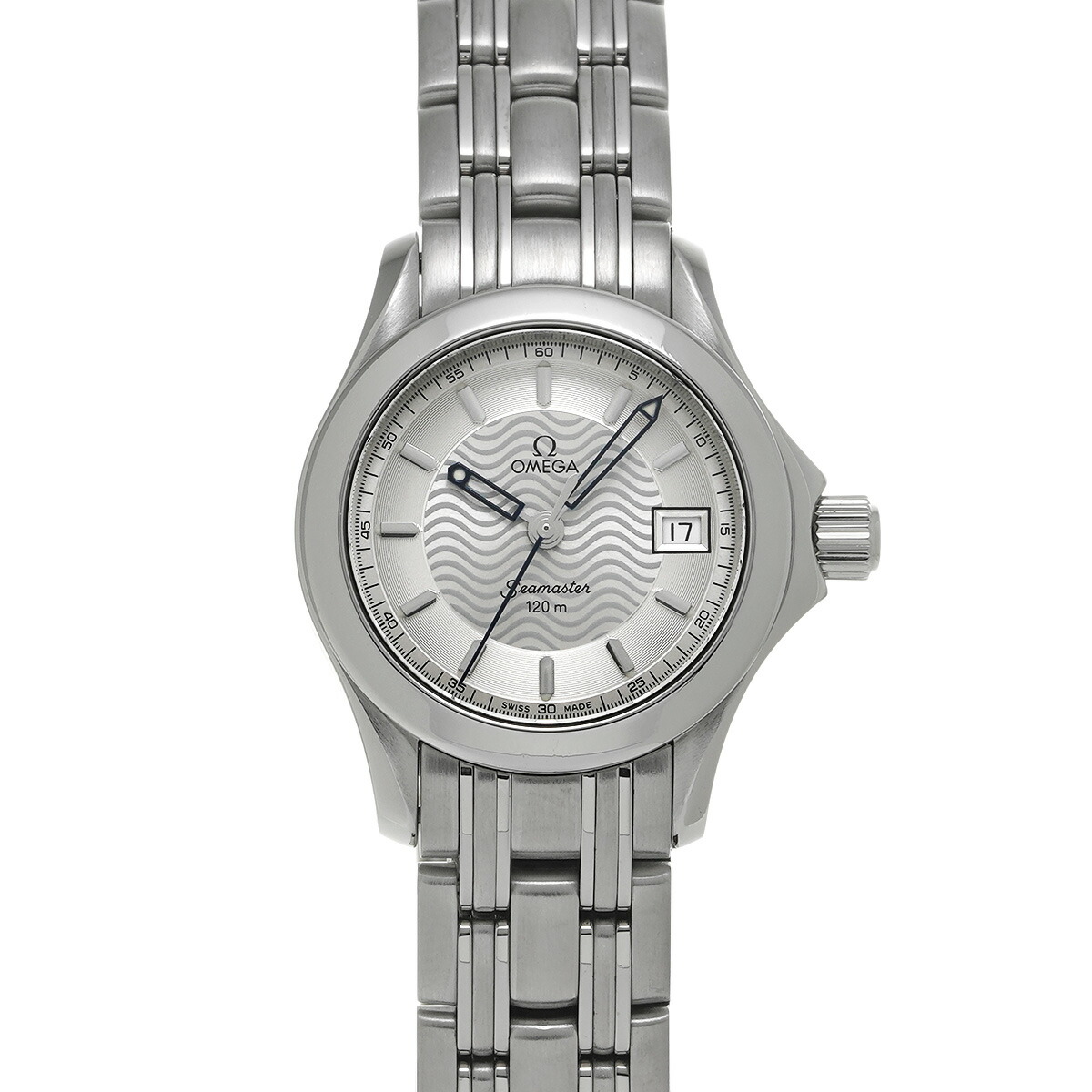 楽天市場】OMEGA オメガ シーマスター 120m ホワイトシェル文字