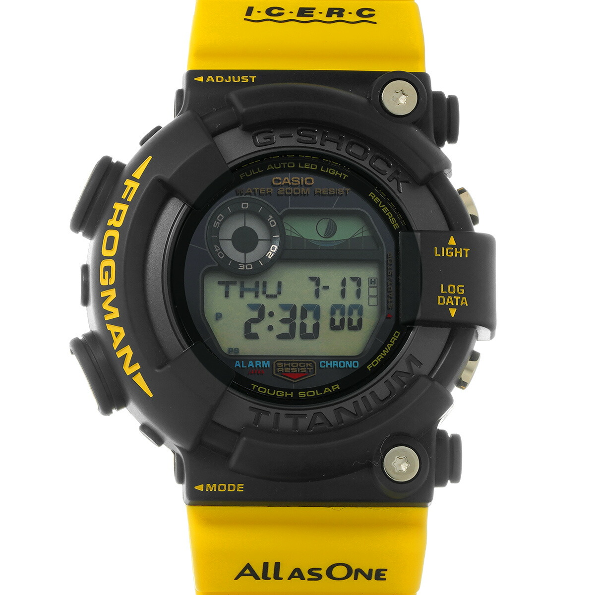 カシオ CASIO G-SHOCK フロッグマン GW-8200K-9JR ブラック メンズ 腕時計 カシオ 時計 高級腕時計 ブランド 【ローン48回払い無金利】【中古】
