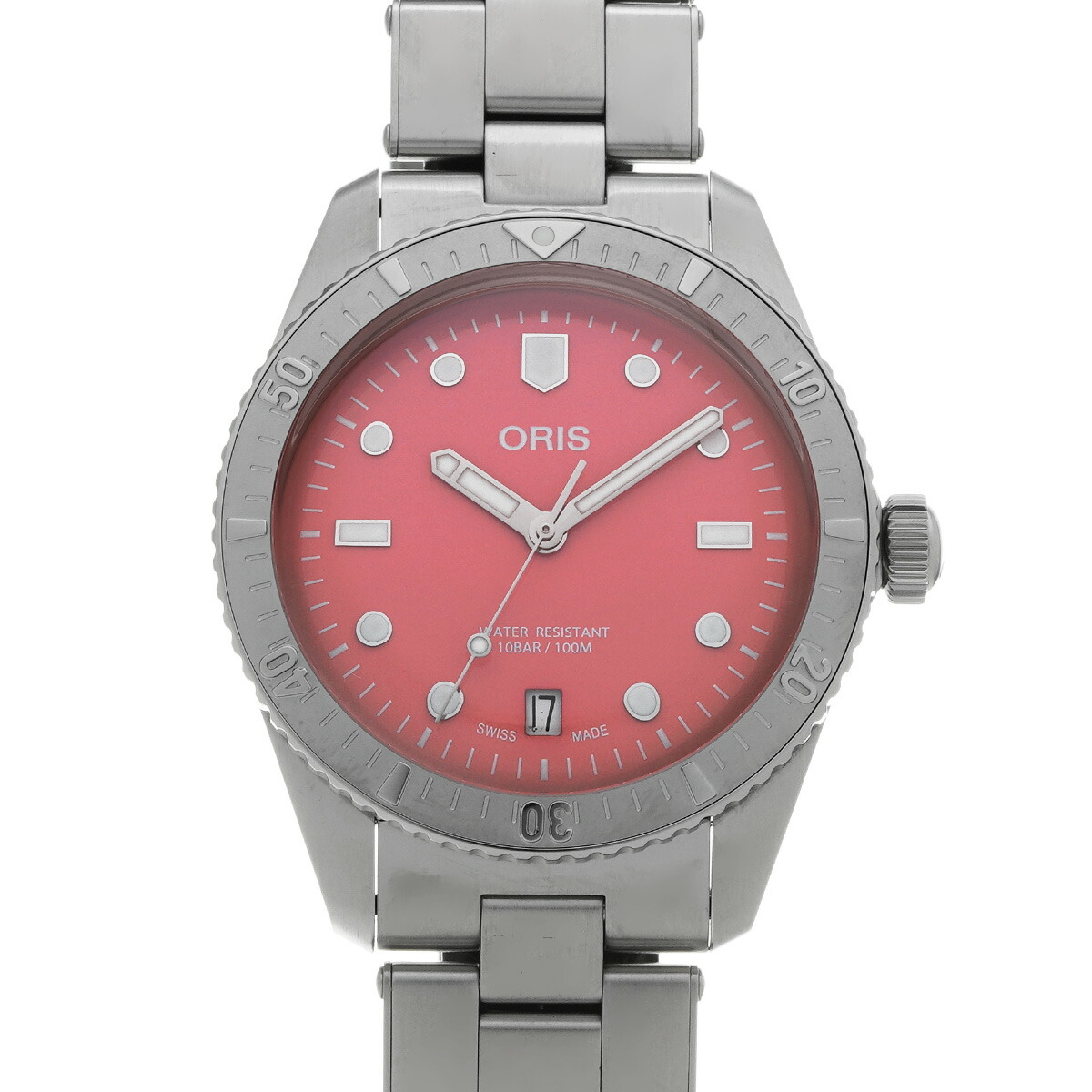 専用【希少】オリス　ORIS 7562P 自動巻　チタン　デイト　ブルー 楽天市場】オリス ORIS 7562P ダイバー デイト 自動巻き メンズ