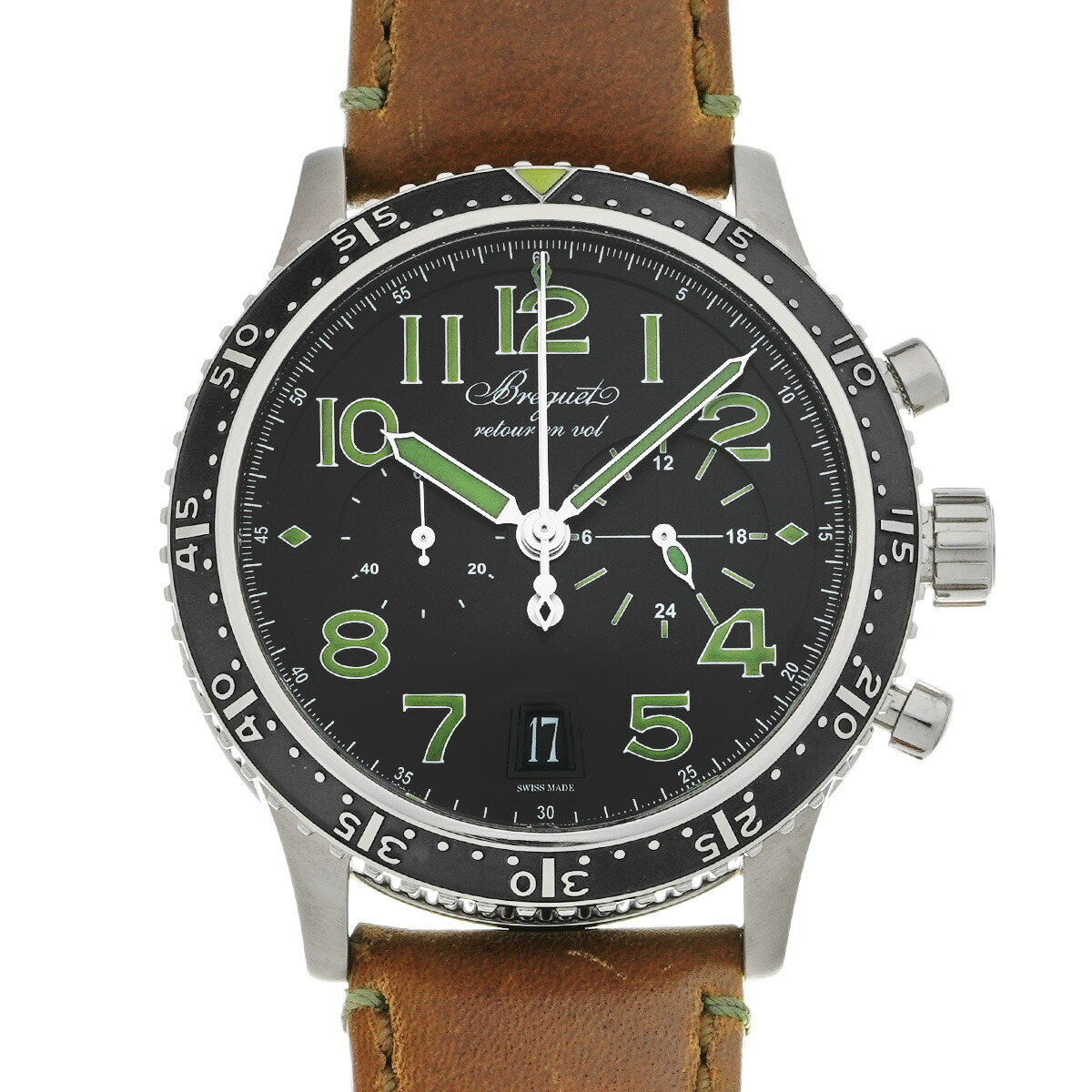 楽天市場】ブレゲ BREGUET タイプXXII フライバッククロノグラフ