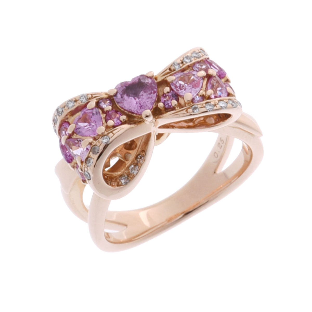 楽天市場】PV ポンテヴェキオ K18YG リング サファイア ダイヤモンド