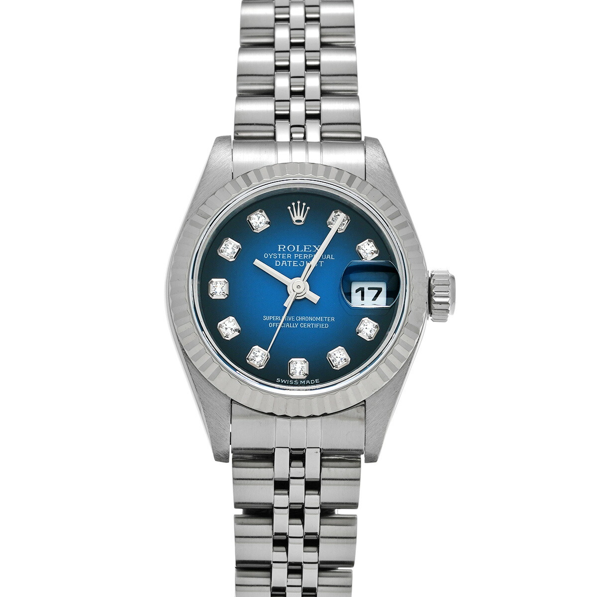 楽天市場】ROLEX ロレックス デイトジャスト 79178 2BR ブルー