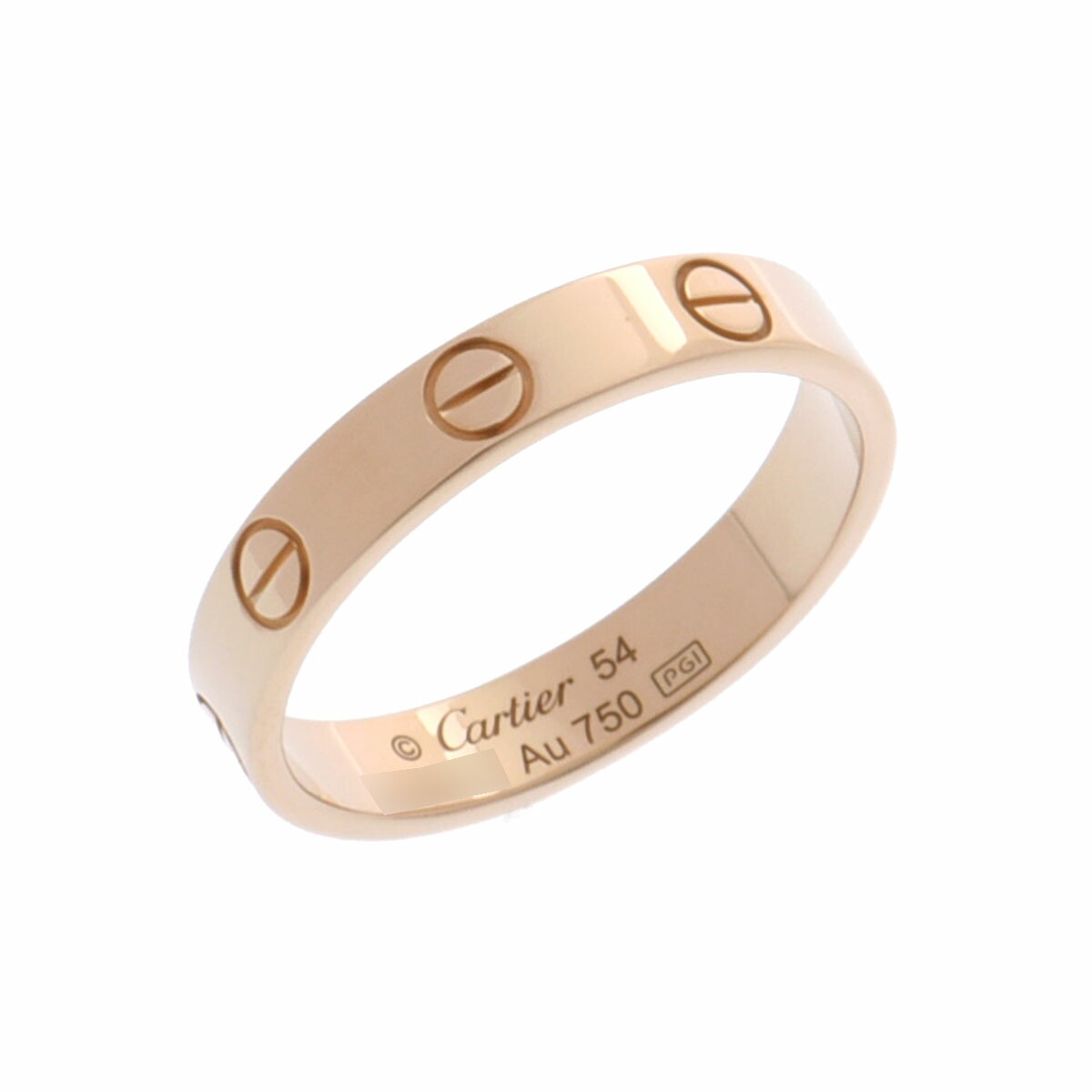 楽天市場】カルティエ CARTIER ミニラブリング #51 1PD CRB4056151 K18  