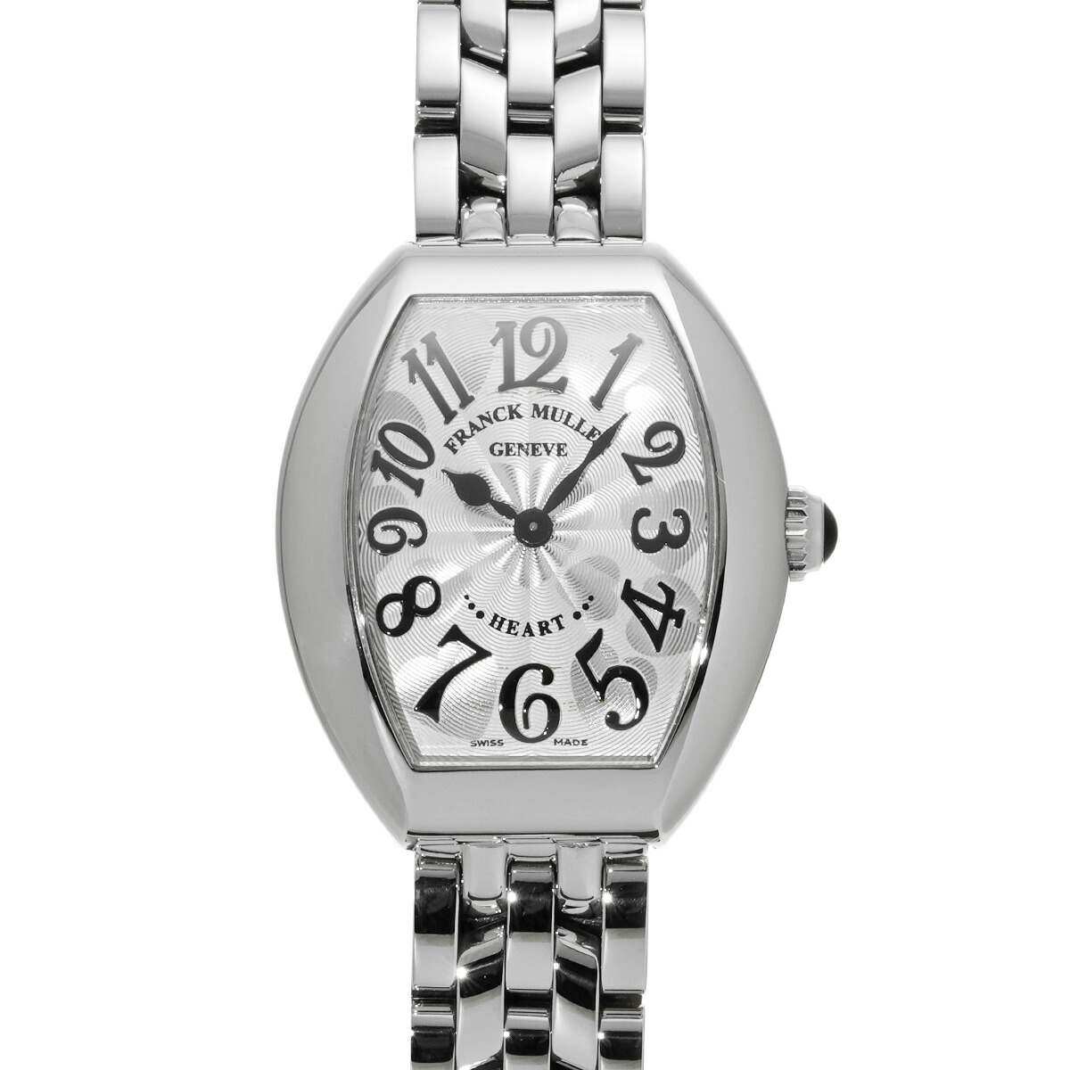 フランクミュラー FRANCK MULLER ハートトゥハート 5002SQZ AC シルバー レディース 腕時計 フランクミュラー 時計 高級腕時計 ブランド 【ローン48回払い無金利】【中古】