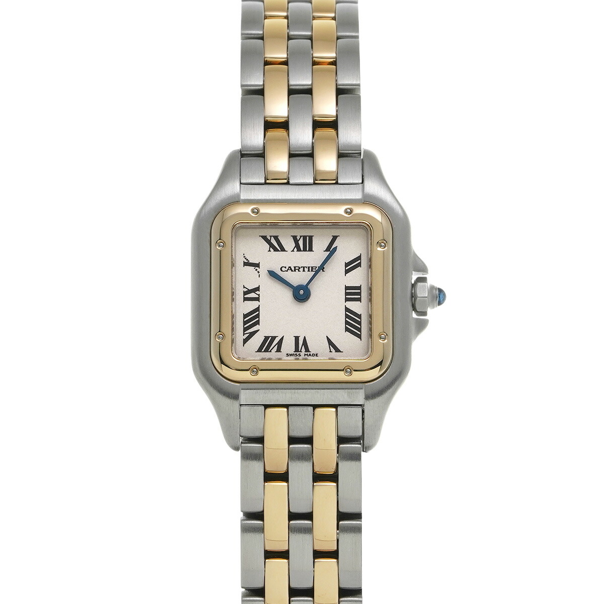 パンテール☆ヴィンテージ☆アフターダイヤ☆レディース☆時計☆ウォッチ☆難あり☆ Cartier】カルティエ『パンテール ドゥ カルティエウォッチ MM