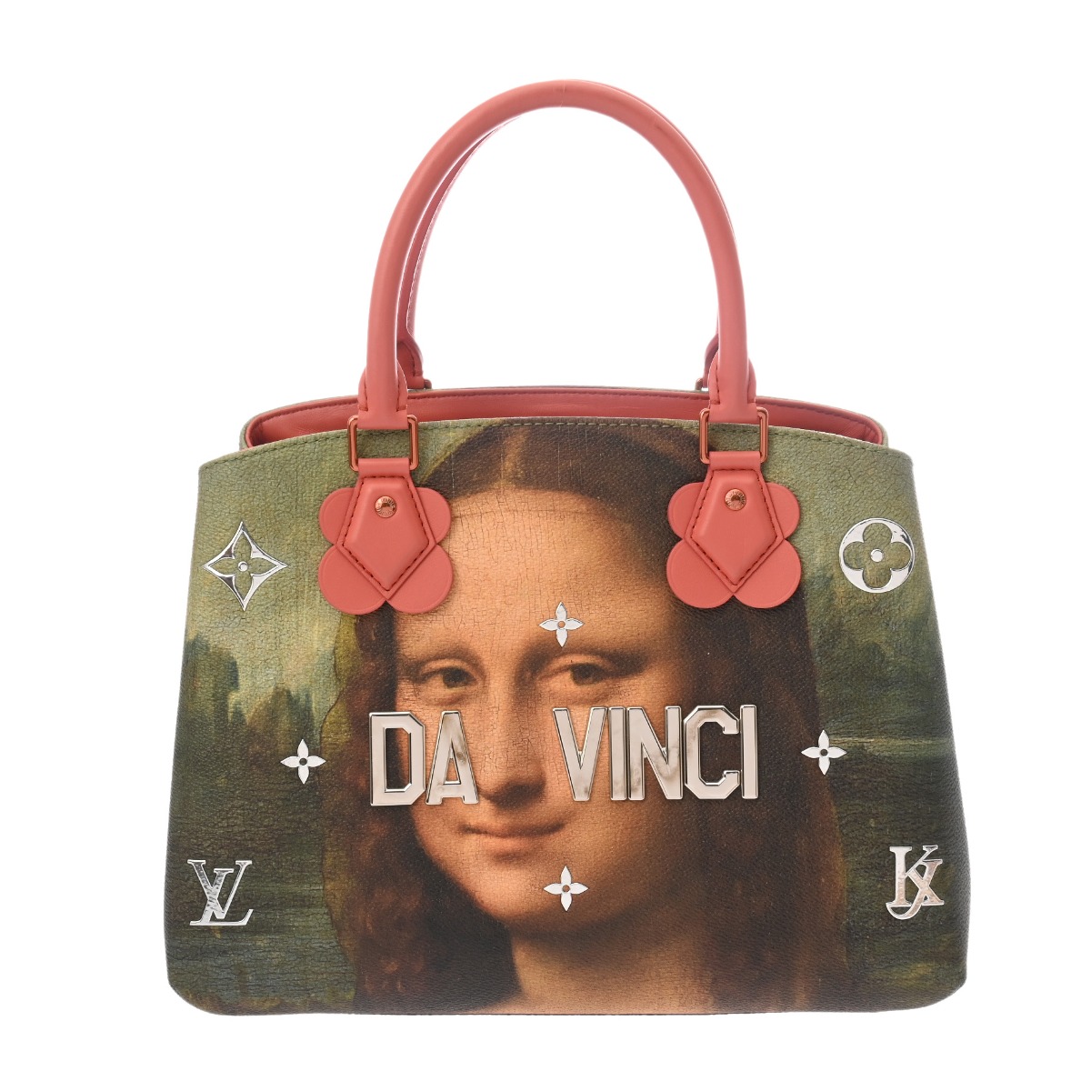 ルイ ヴィトン LOUIS VUITTON モンテーニュ MM マスターズコレクション DAVINCI マルチカラー M43379 レザー レディース ハンドバッグ ヴィトンバッグ バック ブランド 【ローン48回払い無金利】【中古】