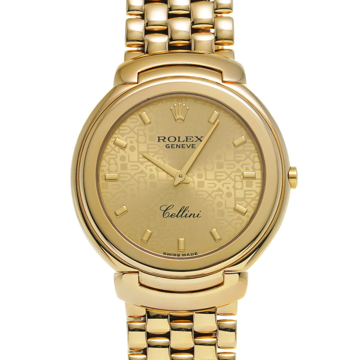 Mimi　 ROLEX クォーツ 腕時計 ゴールド 楽天市場】ROLEX ロレックス チェリーニ クォーツ 6622/8【磨き