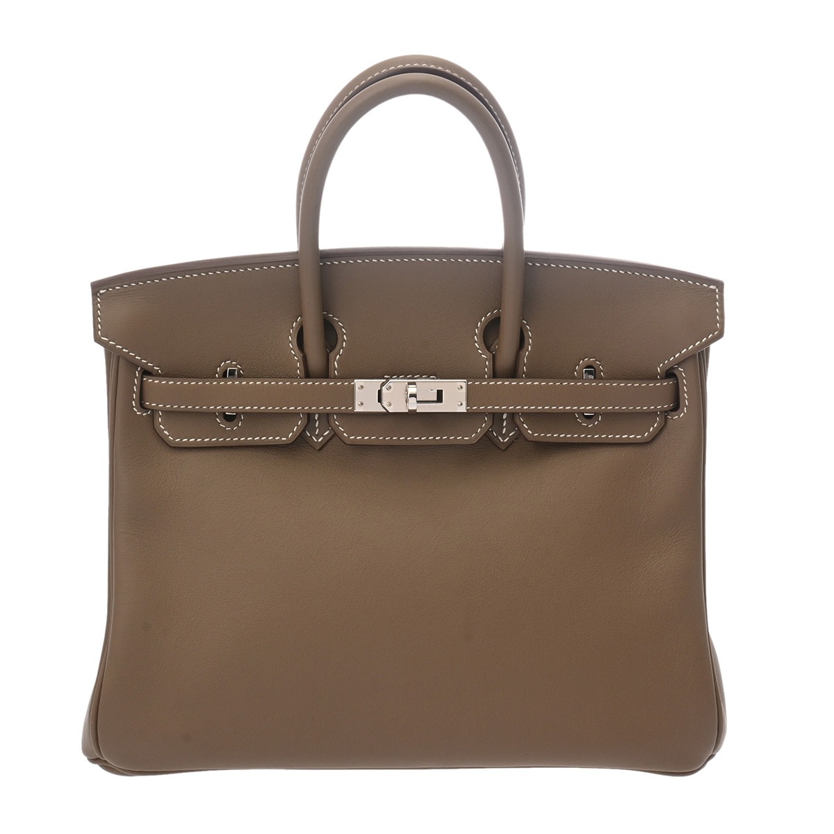 エルメス HERMES バーキン 25 エトゥープ ヴォースイフト レディース ハンドバッグ エルメス バッグ バック ブランド 【ローン48回払い無金利】【中古】