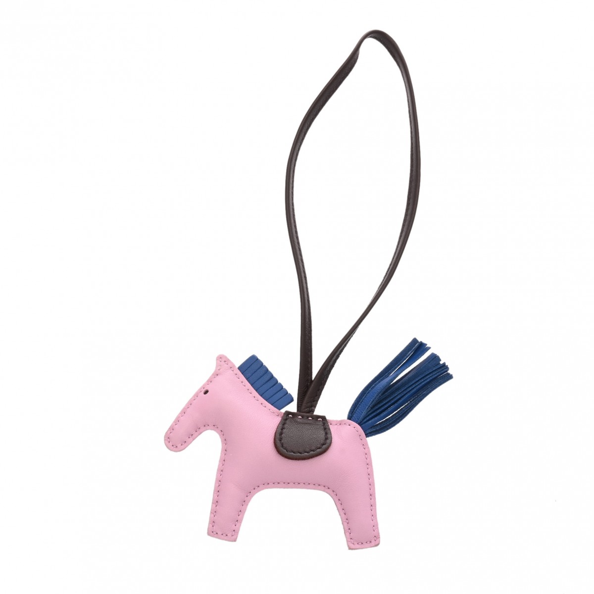 ❤未使用品❤ロデオPM ローズパープルｘコーネリアンｘセレステ エルメス Ａ刻印 HERMES エルメス バッグチャーム ロデオ PM ローズパープル