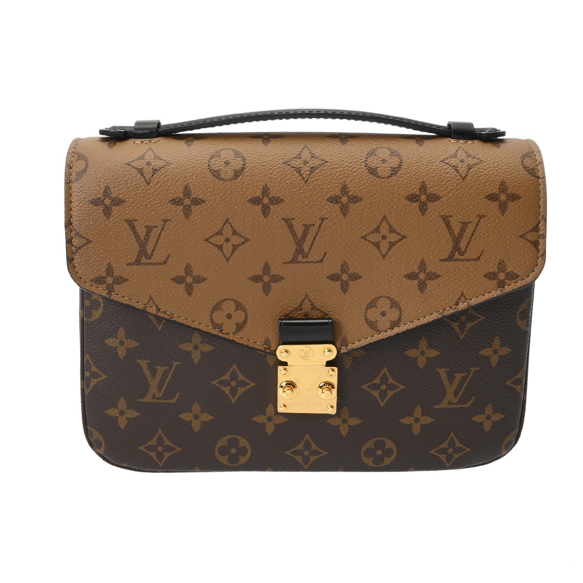 LOUIS VUITTON ブラウンキャンバスバッグ Louis Vuitton ボストンバッグ ブラウン キャンバス