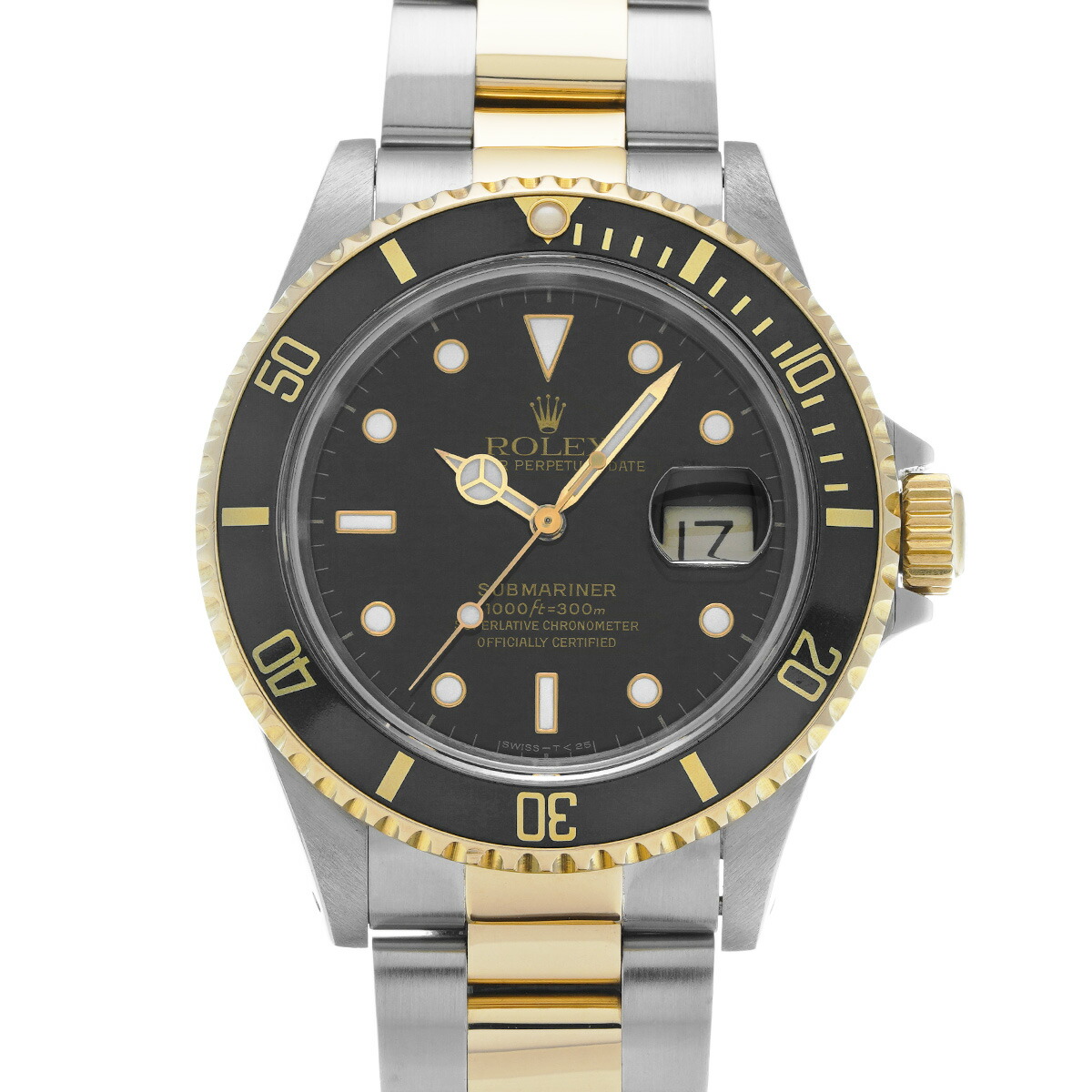 ロレックス ROLEX サブマリーナ デイト 16613 X番(1993年頃製造) ブラック メンズ 腕時計 ロレックス 時計 高級腕時計 ブランド 【ローン48回払い無金利】【中古】|ウォッチニアン ブランド品専門店