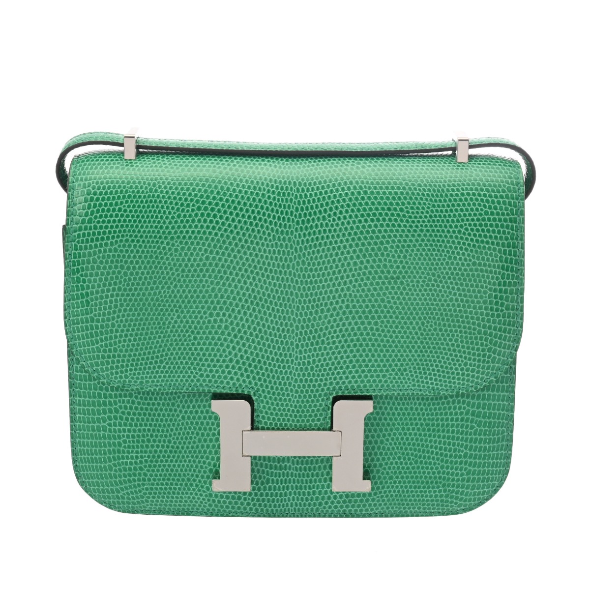 エルメス HERMES コンスタンス3 18 ミント リザード レディース ショルダーバッグ エルメス ショルダーバッグ バック ブランド 【ローン48回払い無金利】【未使用】