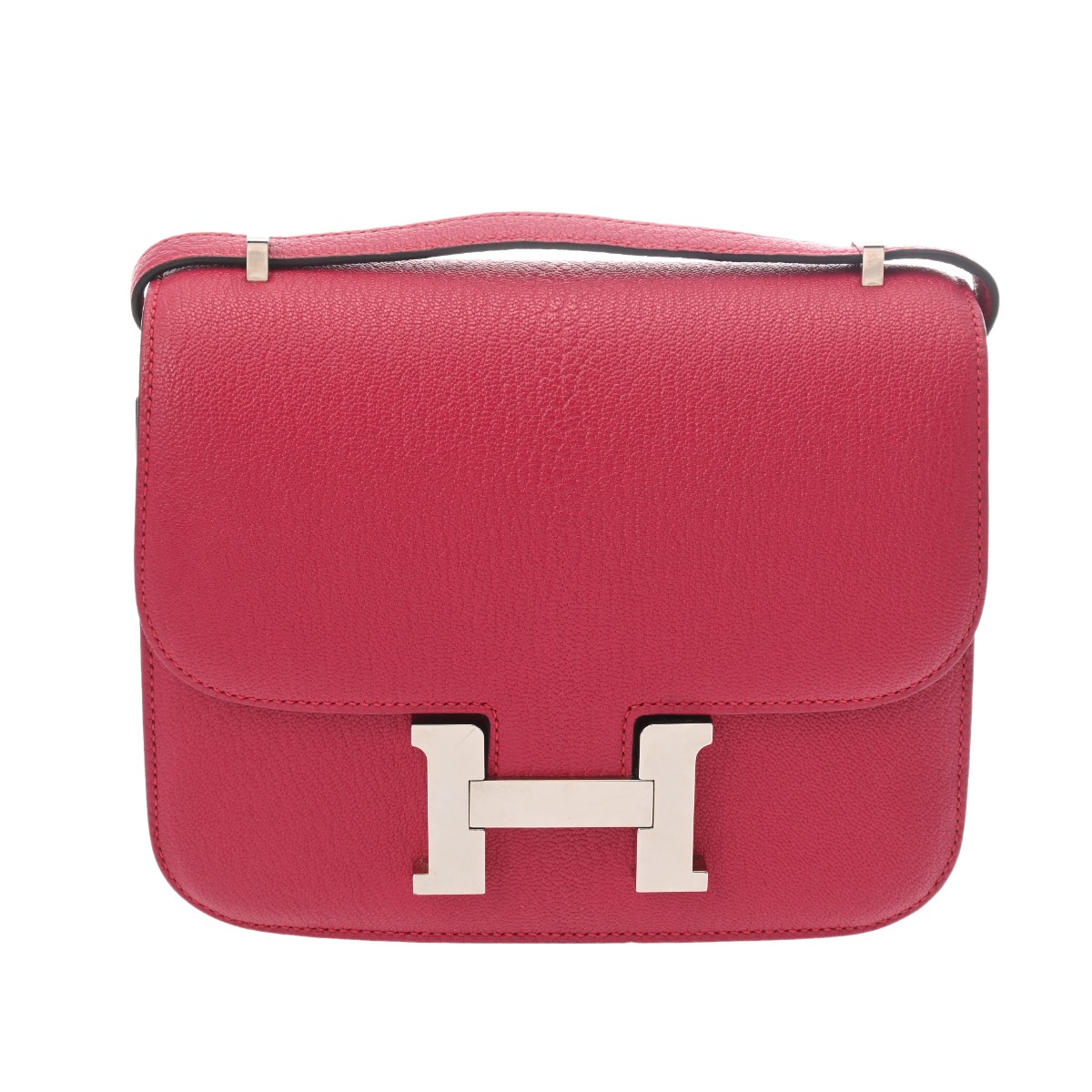 エルメス HERMES コンスタンス3 18 フランボワーズ シェーブル レディース ショルダーバッグ エルメス ショルダーバッグ バック ブランド 【ローン48回払い無金利】【中古】