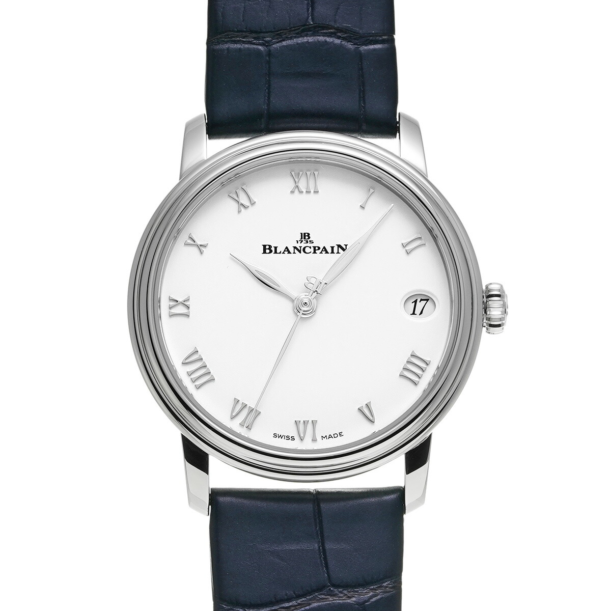 ブランパン Blancpain ヴィルレ ウルトラスリム 6127-1127-55B ホワイト レディース 腕時計 ブランパン 時計 高級腕時計 ブランド 【ローン48回払い無金利】【中古】