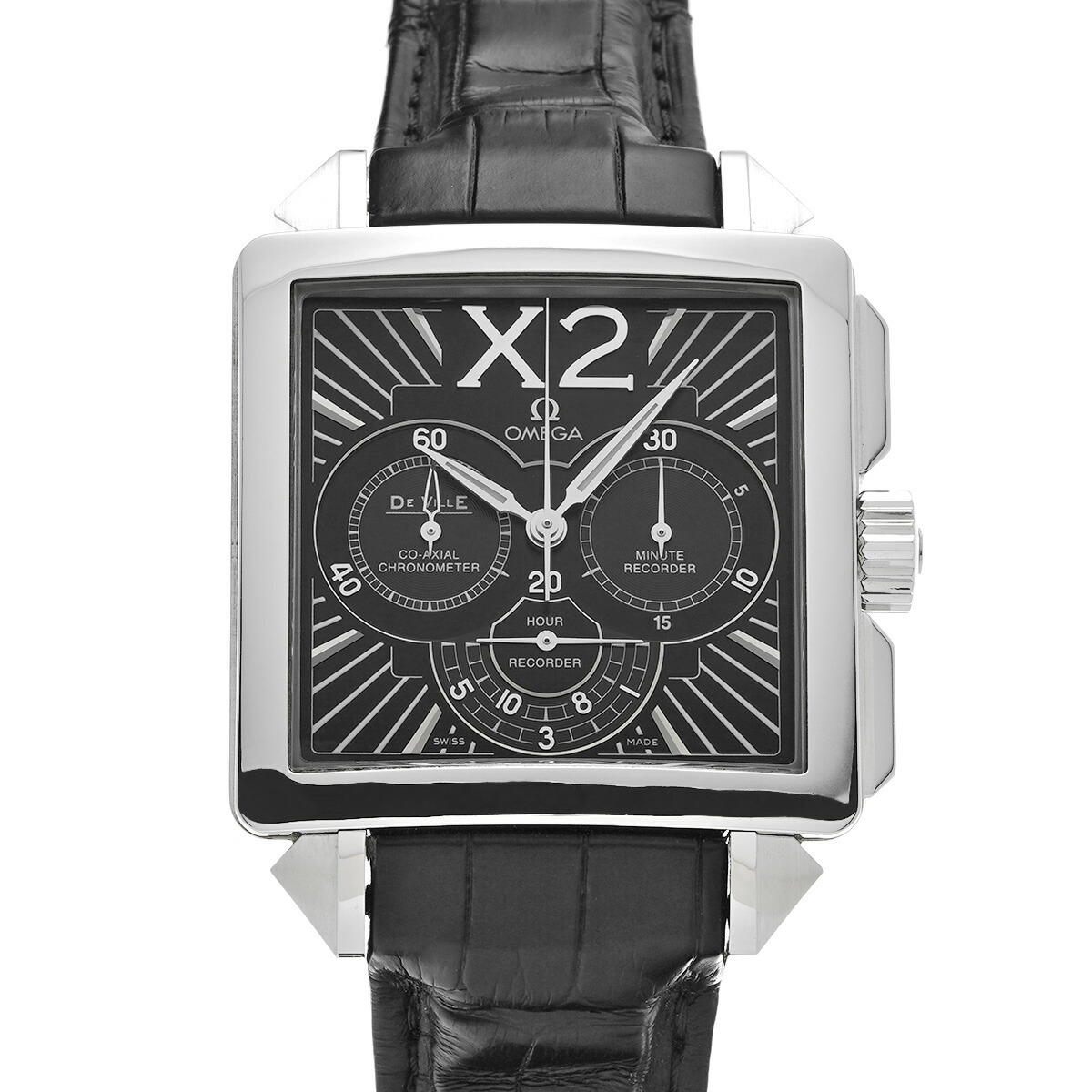 楽天市場】オメガ 【OMEGA】 4533.41.00 デヴィル コーアクシャル GMT