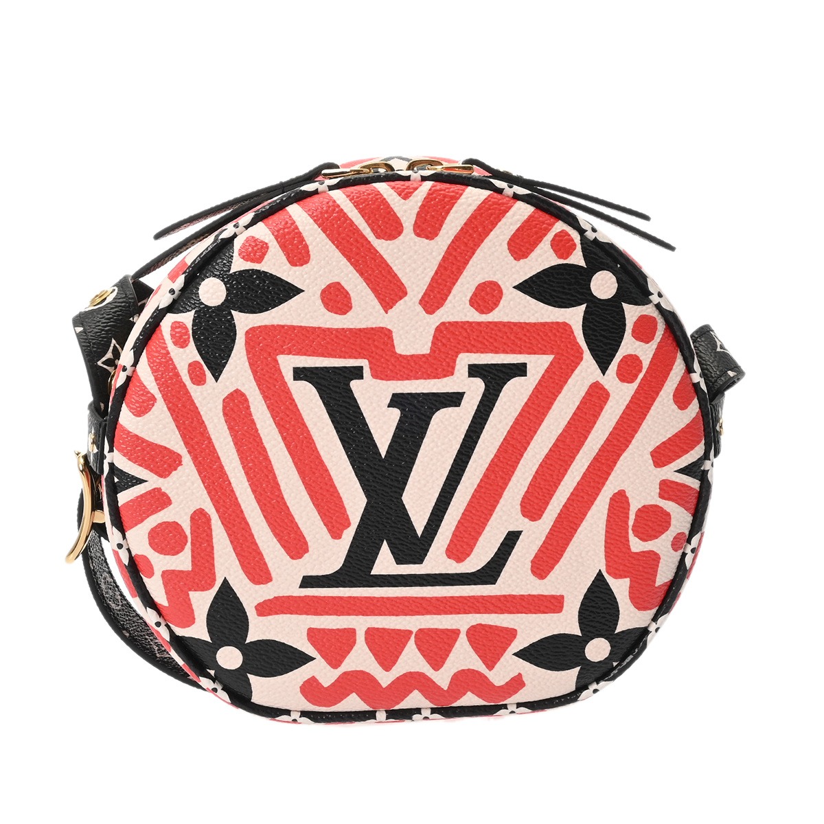 ルイ ヴィトン LOUIS VUITTON モノグラムジャイアント ボワット シャポー ス&mdash;プル LVクラフティ クレーム/ルージュ M45366 モノグラムキャンバス レディース ショルダーバッグ ヴィトンバッグ バック ブランド 【ローン48回払い無金利】【中古】｜ウォッチニアン ブランド品専門店