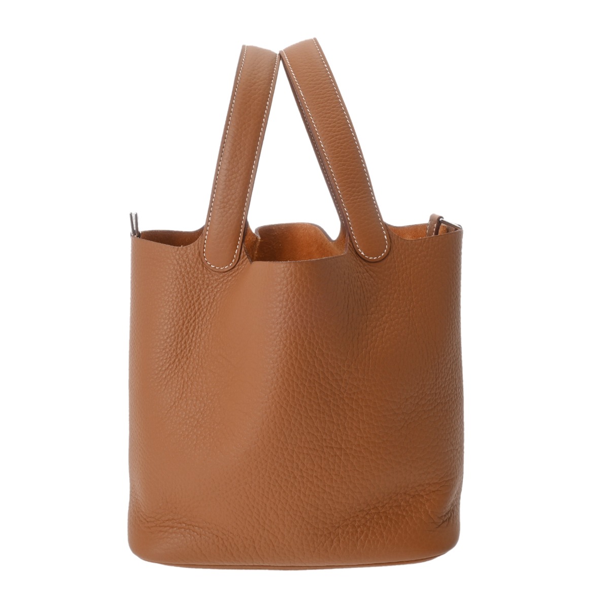 エルメス HERMES ピコタン 鍵を掛けるMM ゴールド トリヨンクレマンス レディース ハンドバック エルメス ピコタン うしろ側 ブランド名 【貸し付け金48回払い無利子】【未当てはめる】