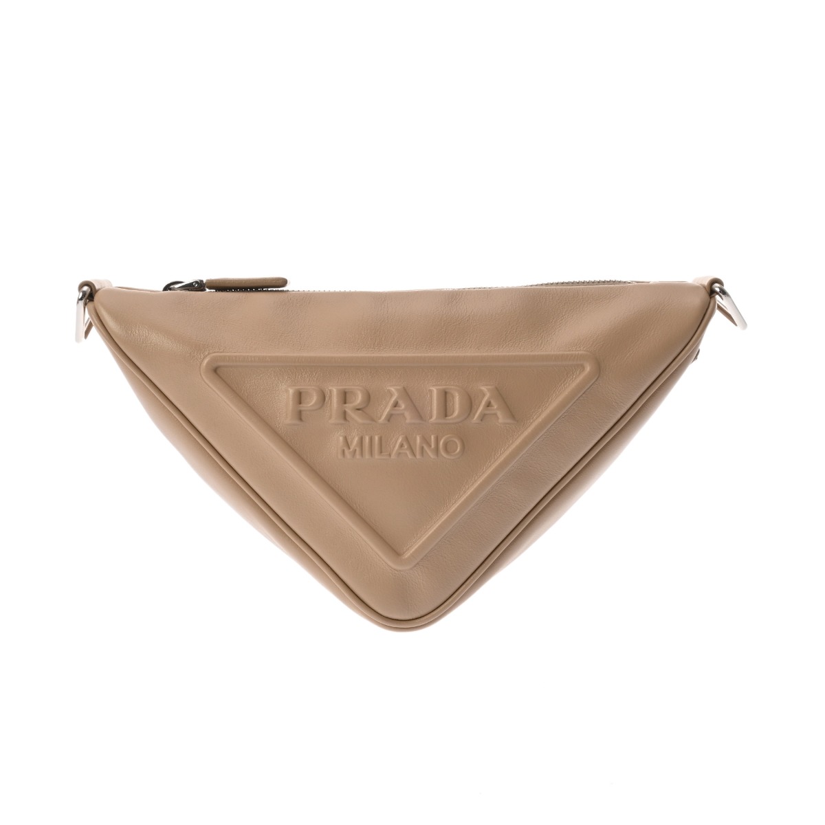 楽天市場】【プラダ】Prada トライアングル エンボスロゴ レザー