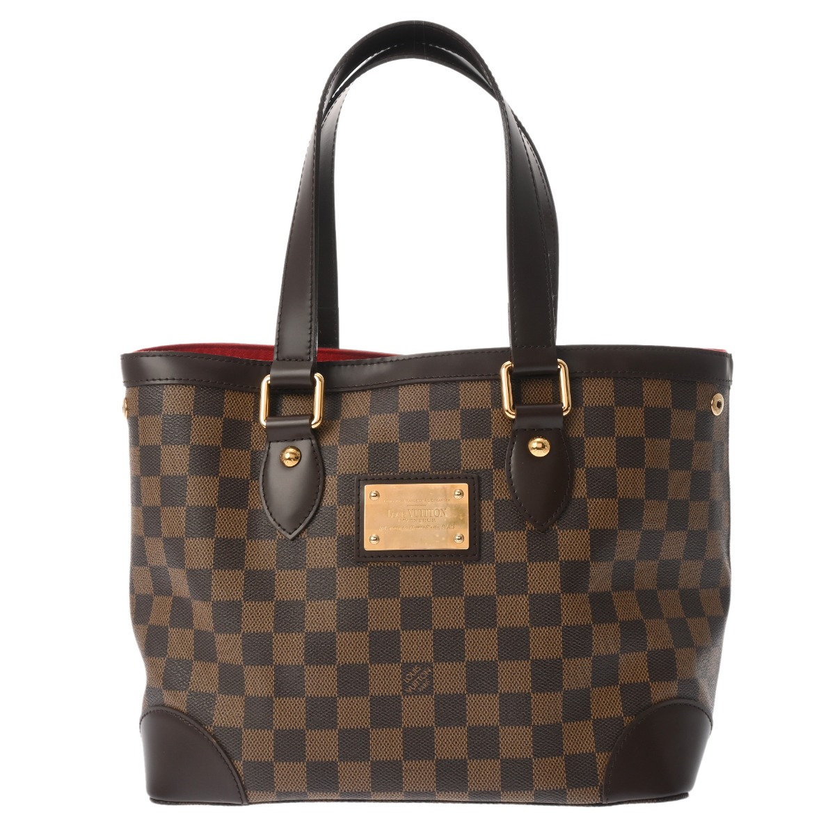 ルイ ヴィトン LOUIS VUITTON ダミエ ハムステッド PM ブラウン N51205 ダミエキャンバス レディース トートバッグ ヴィトンバッグ バック ブランド 【ローン48回払い無金利】【中古】