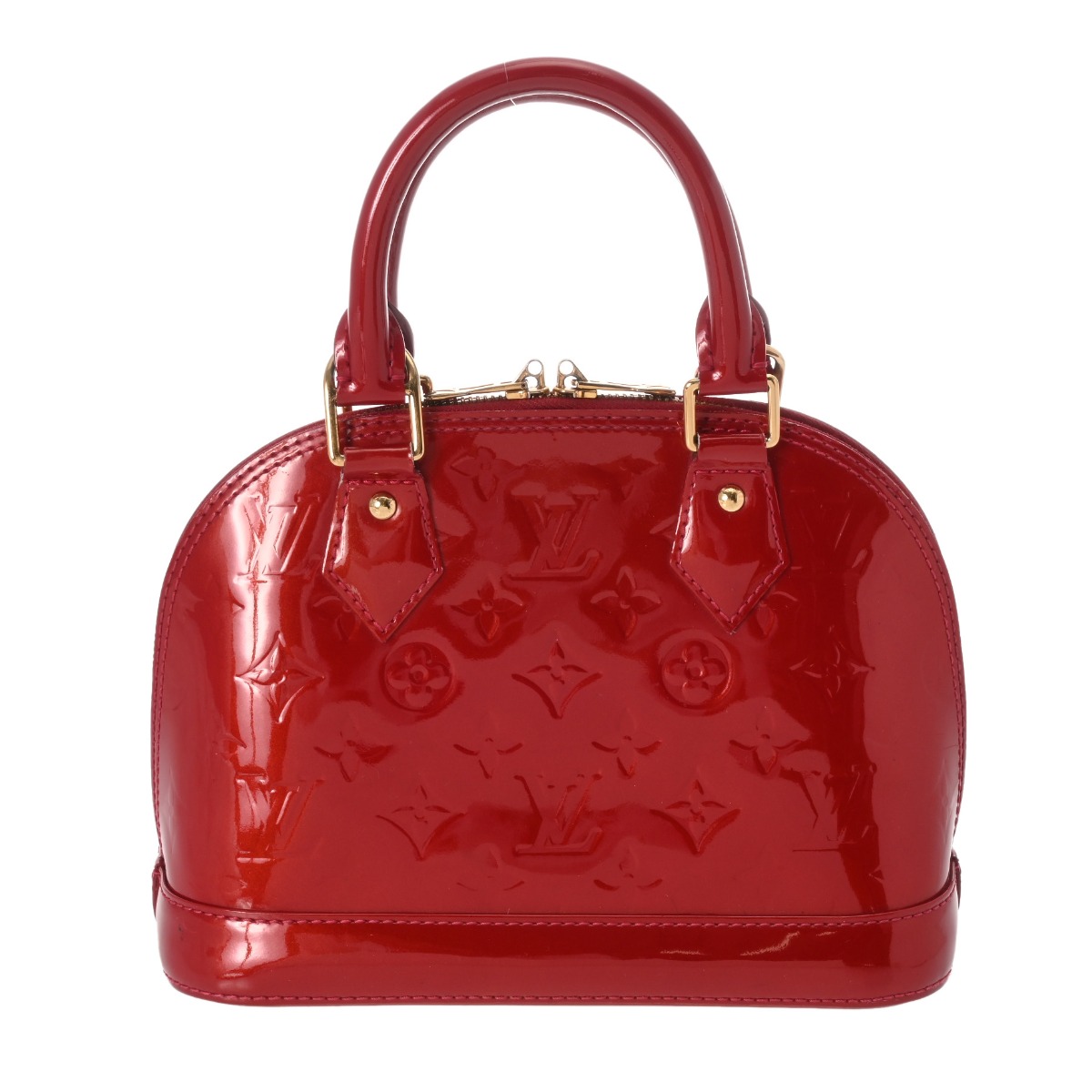 【~7/26 最大5万円クーポン】ルイ ヴィトン LOUIS VUITTON モノグラムヴェルニ アルマ BB 2WAY ルージュフォーヴィスト M91606 ヴェルニ レディース ハンドバッグ ヴィトンバッグ バック ブランド 【ローン48回払い無金利】【中古】|ウォッチニアン ブランド品専門店