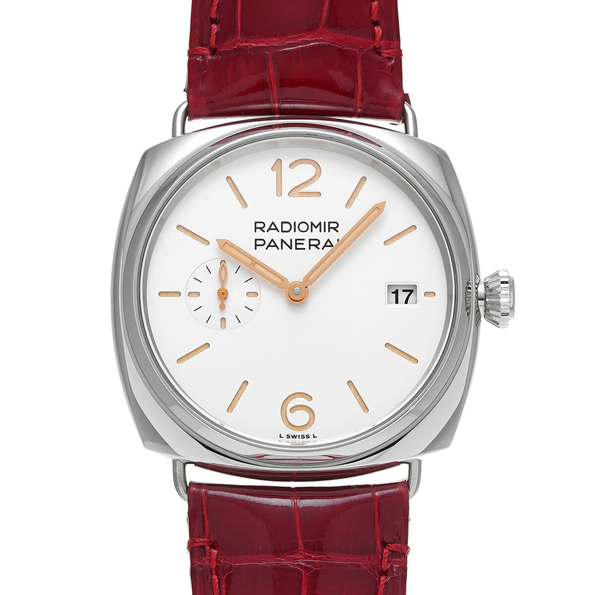 パネライ PANERAI ラジオミール クアランタ PAM01292 Y番(2022年製造) ホワイト メンズ 腕時計 パネライ 時計 高級腕時計 ブランド 【ローン48回払い無金利】【中古】 720,800円