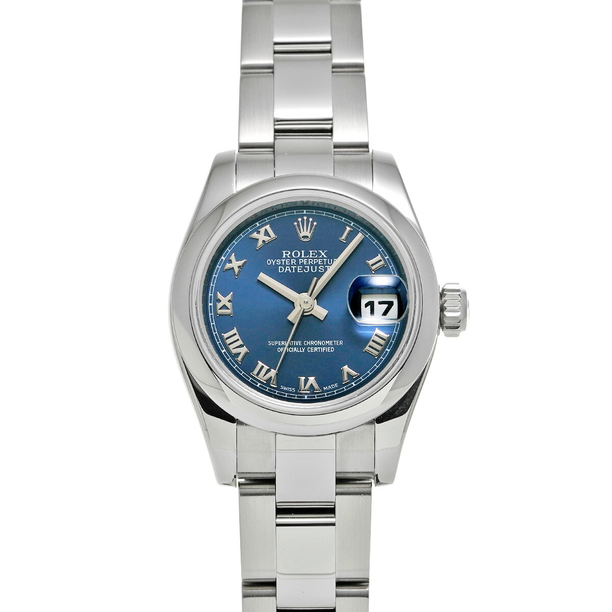 ロレックス ROLEX デイトジャスト 26 179160 Z番(2006年頃製造) ブルー レディース 腕時計 ロレックス 時計 高級腕時計 ブランド 【ローン48回払い無金利】【中古】
