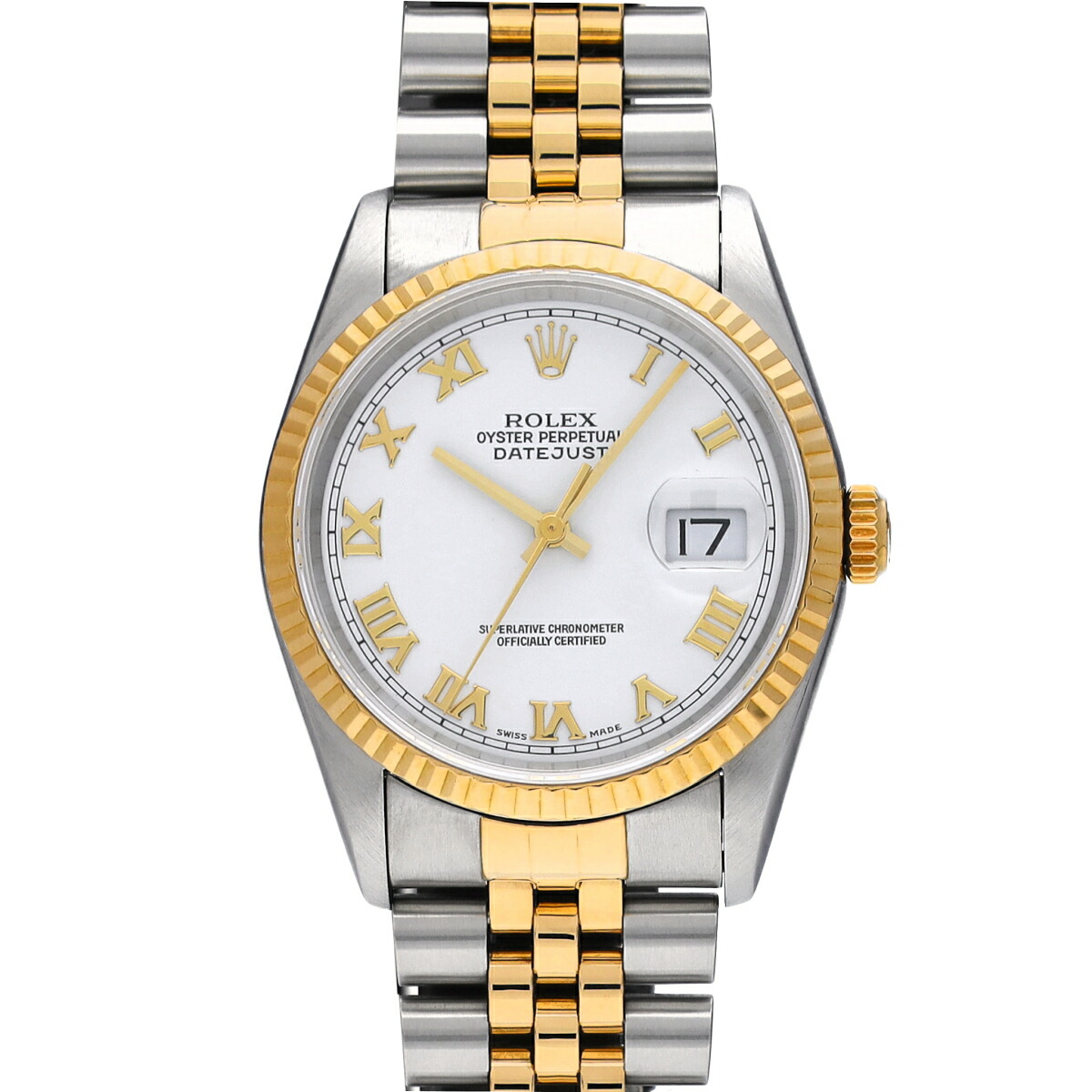 Rolex デイトジャスト 16233 1990s オリジナル ロレックス デイトジャスト アイボリーローマン Ref.16233 E番