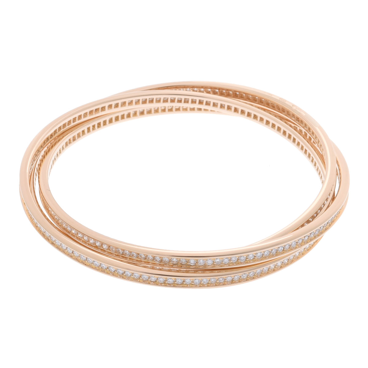 楽天市場】【緑屋質屋】カルティエ スリー バングルズ ブレスレット SM