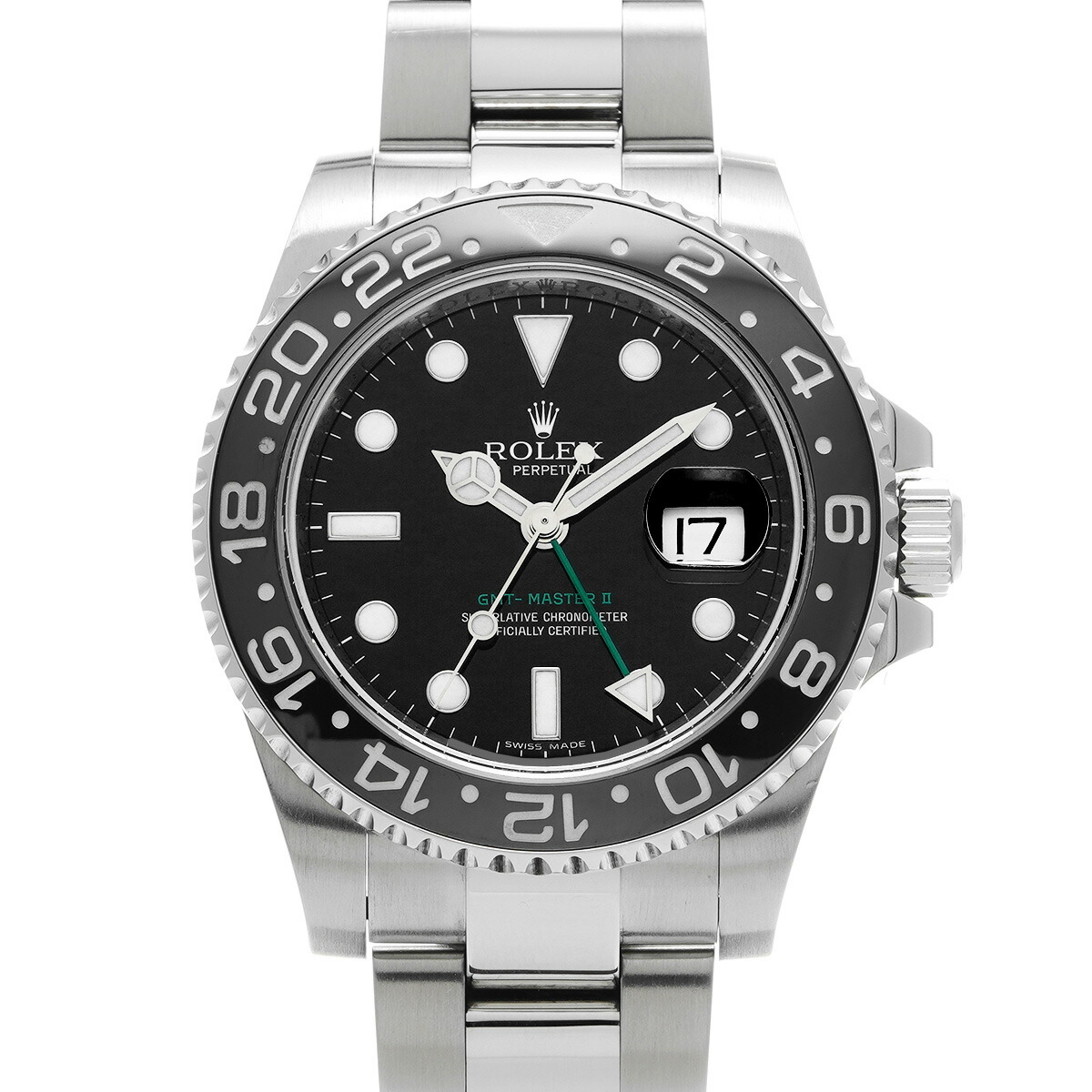 楽天市場】ロレックス ROLEX GMTマスター2 116710LN ランダム番