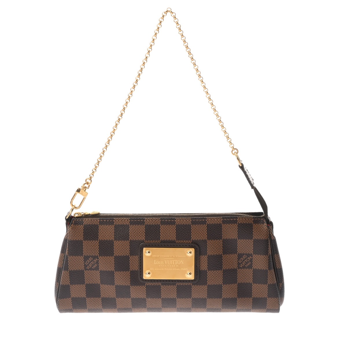 ルイ ヴィトン LOUIS VUITTON ダミエ エヴァ ブラウン N52213 ダミエキャンバス レディース ショルダーバッグ ヴィトンバッグ バック ブランド 【ローン48回払い無金利】【中古】
