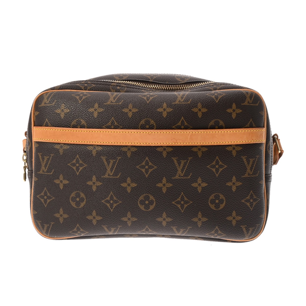 ルイ ヴィトン LOUIS VUITTON モノグラム リポーター PM ブラウン M45254 モノグラムキャンバス ユニセックス ショルダーバッグ ヴィトンバッグ バック ブランド 【ローン48回払い無金利】【中古】