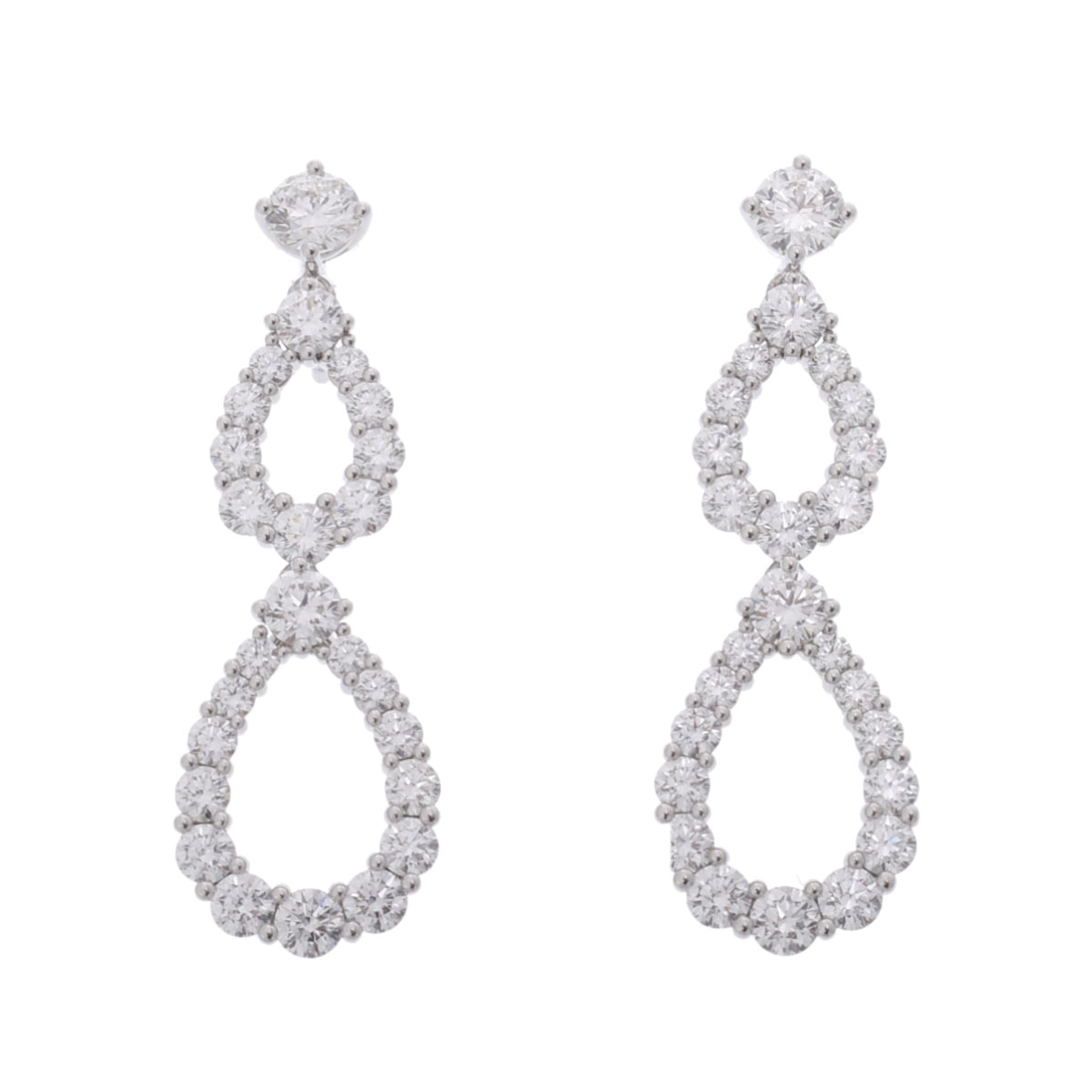 楽天市場】HARRY WINSTON ハリーウィンストン ベル ピアス