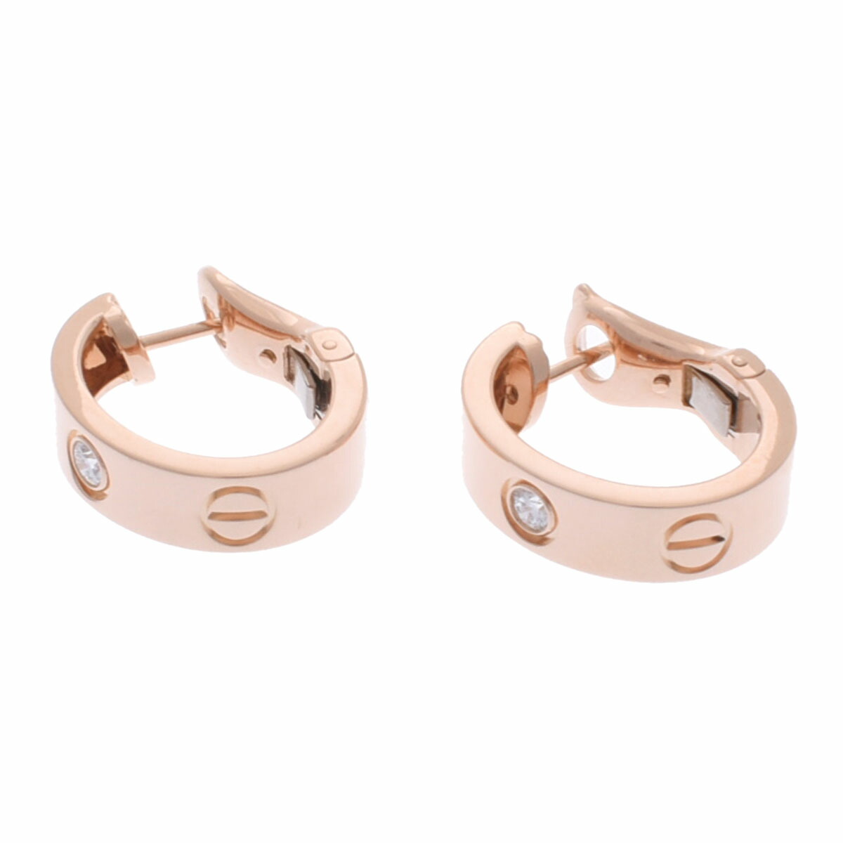 楽天市場】カルティエ Cartier ピアス ラブ シングル B8301421